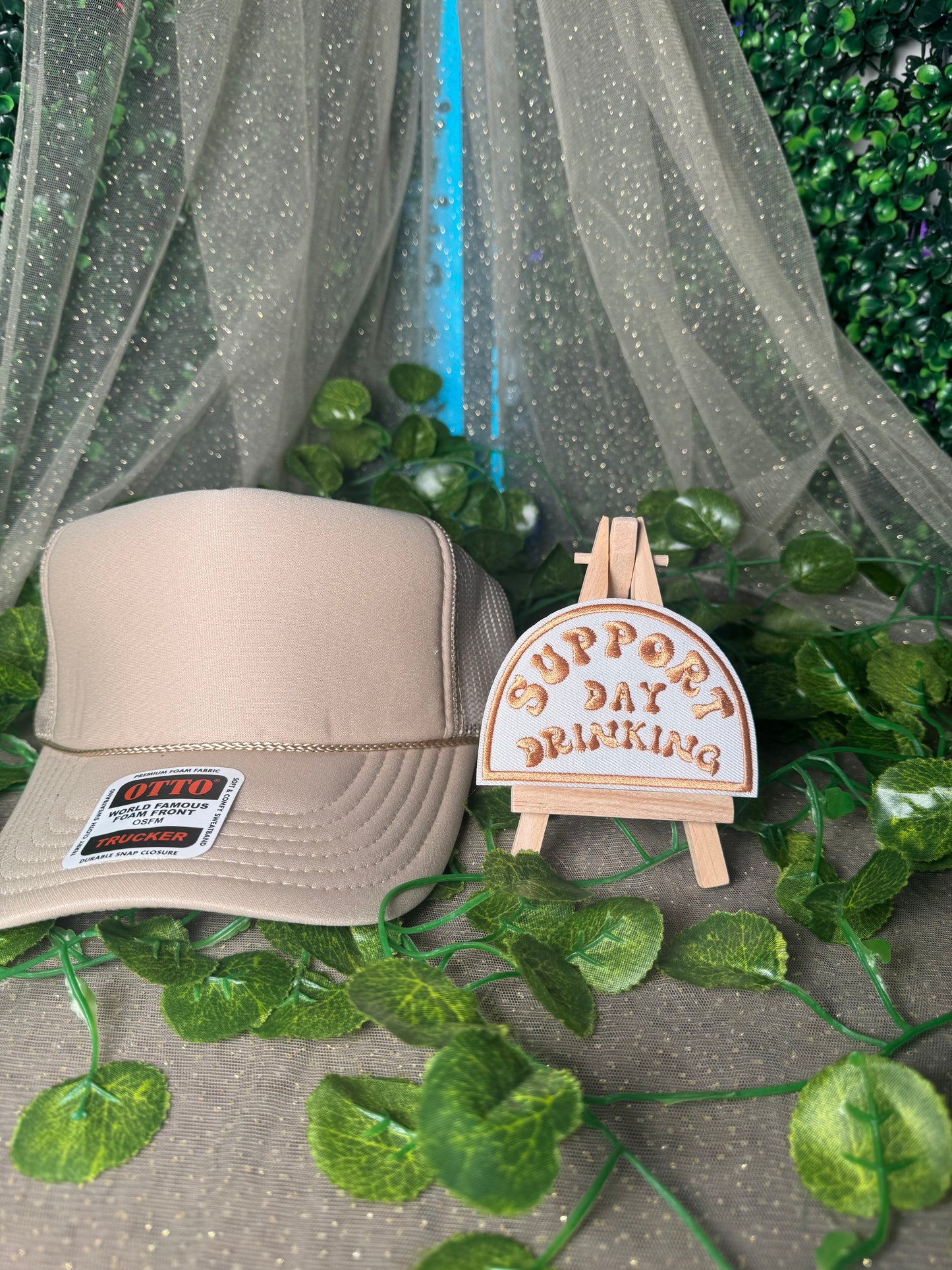 Support Day Drinking Hat Patches Wholesale