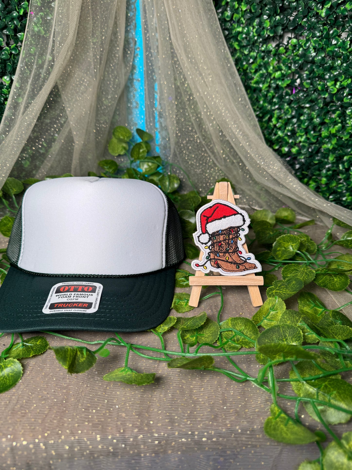 Christmas Boot Hat Patch Wholesale