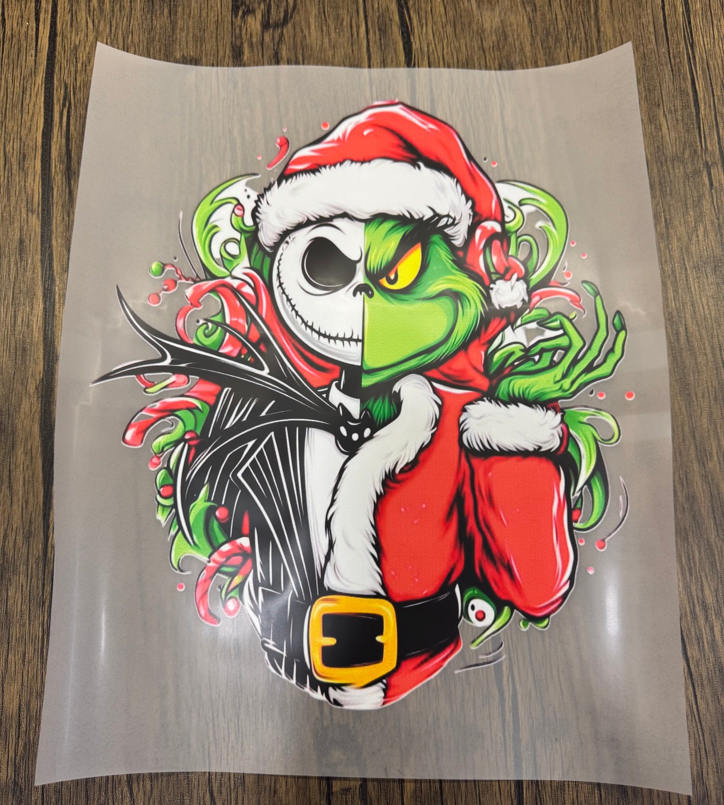 Nightmare Grinch DTF Single Prints Wholesale