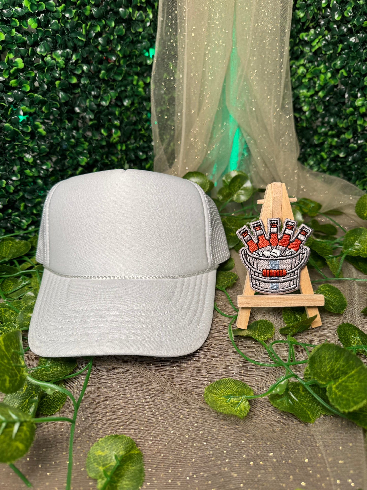 Bucket Of Beer Hat Patches Wholesale