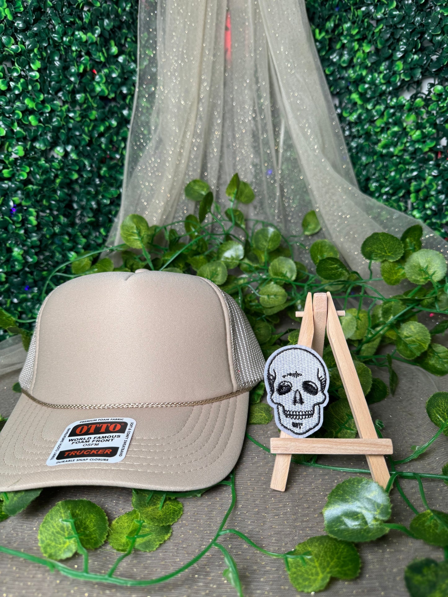 Small Skull Hat Patches Wholesale