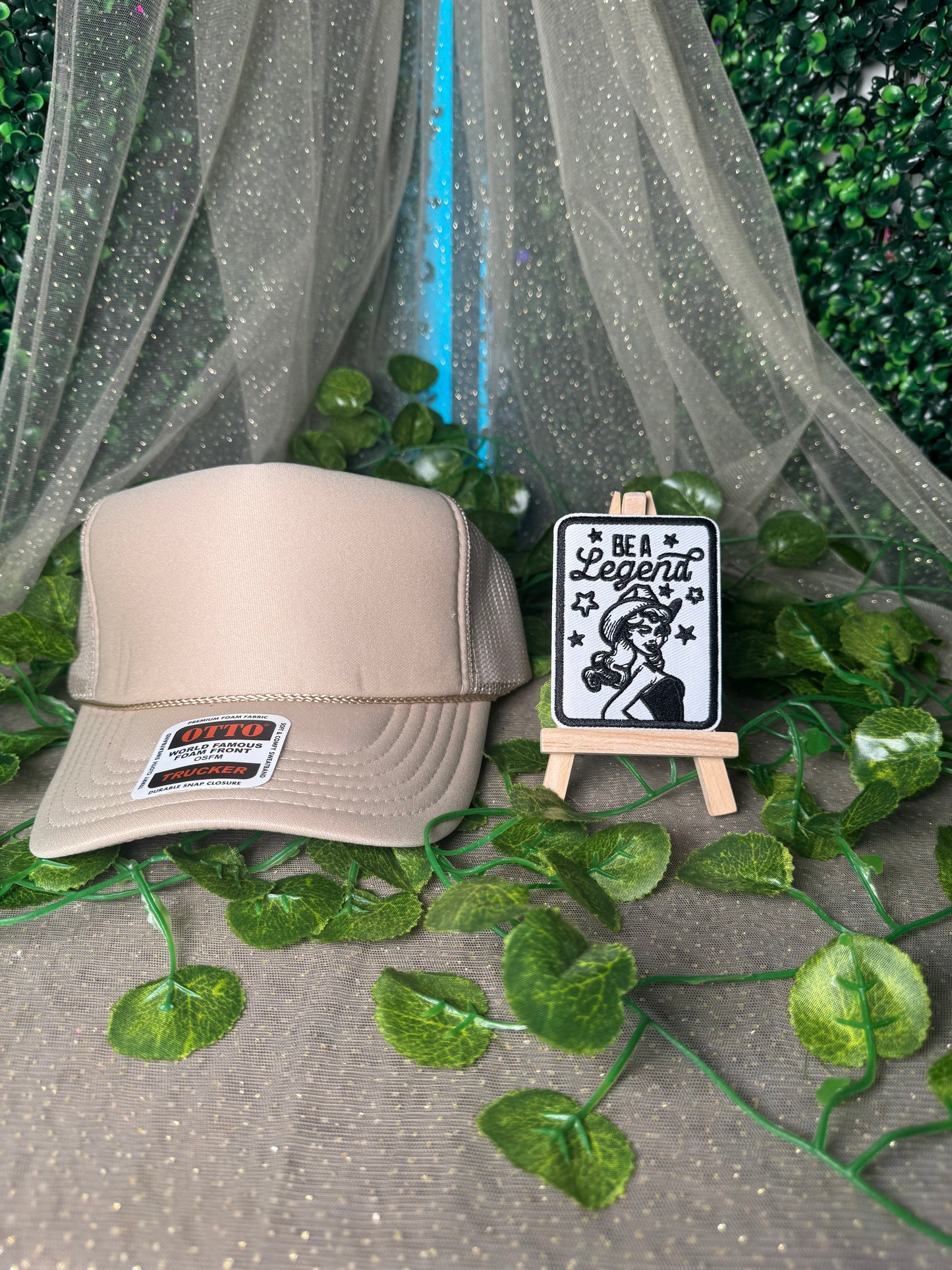 Be A Legend Hat Patches Wholesale