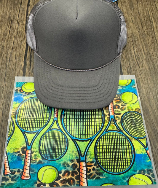 2 Tennis DTF Bill Hat Print Wholesale