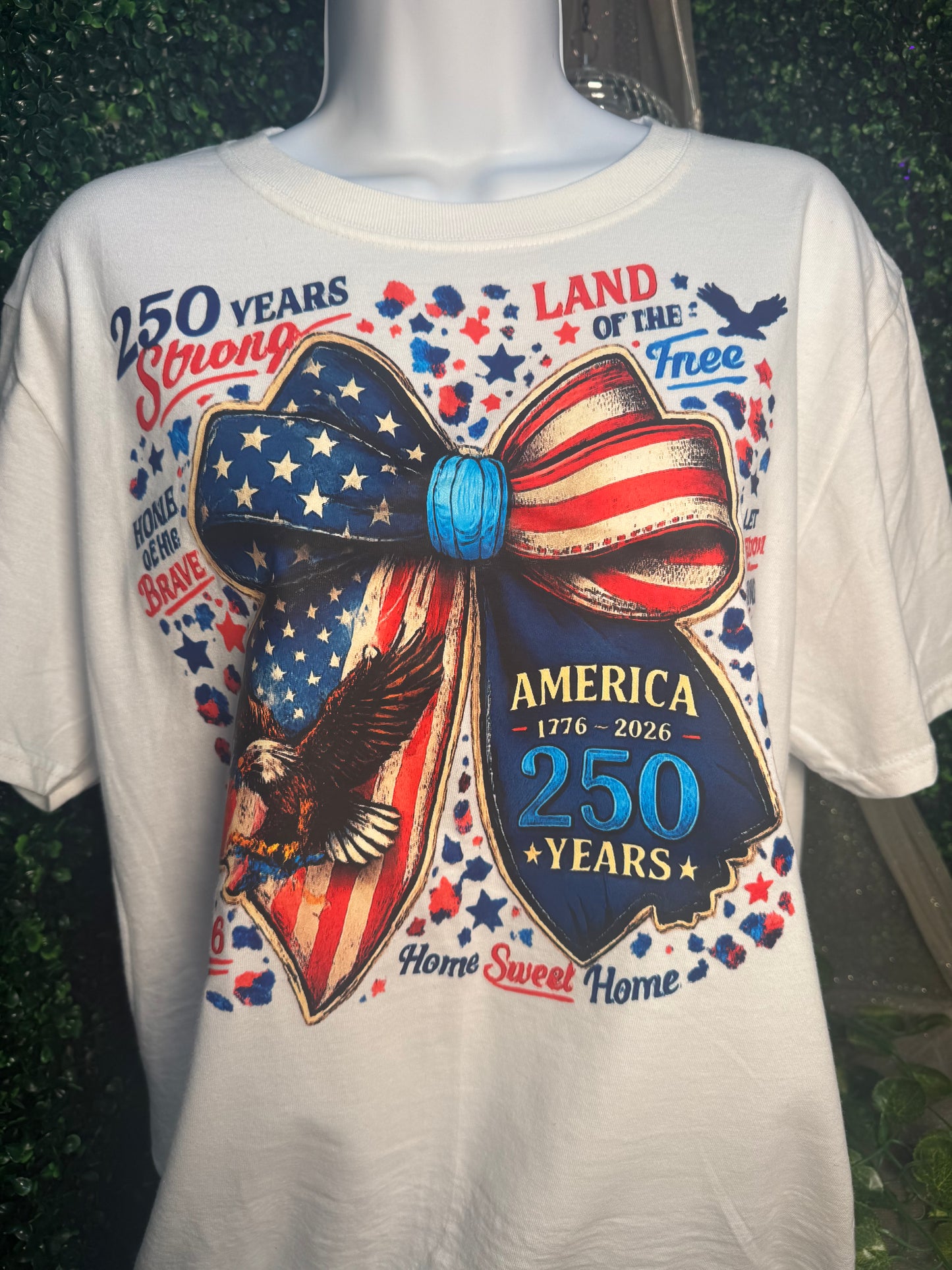 250 Years Strong Bow Shirt
