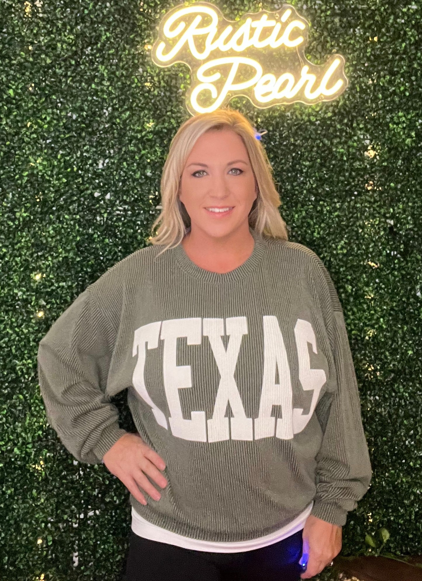Texas Bucketlist Oversized Tops