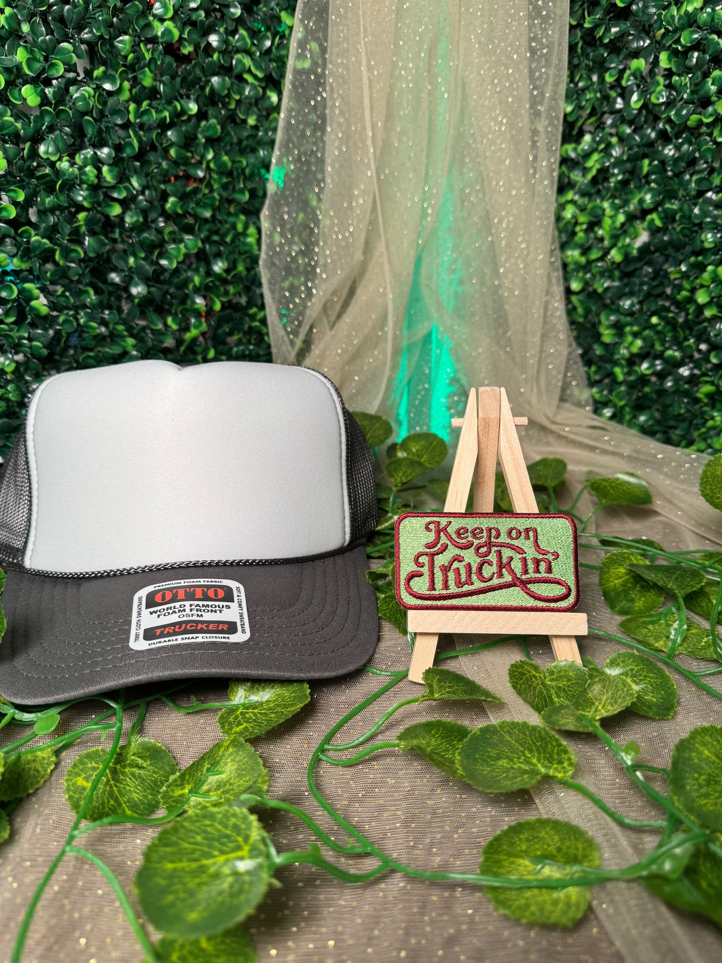 Keep On Trucking Hat Patch Wholesale