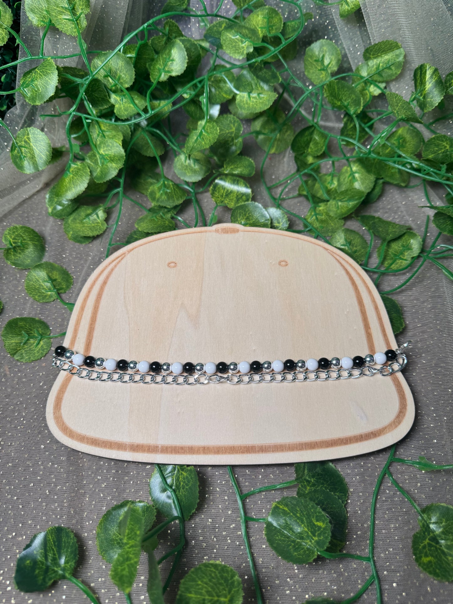 Black White Silver Hat Chain Wholesale