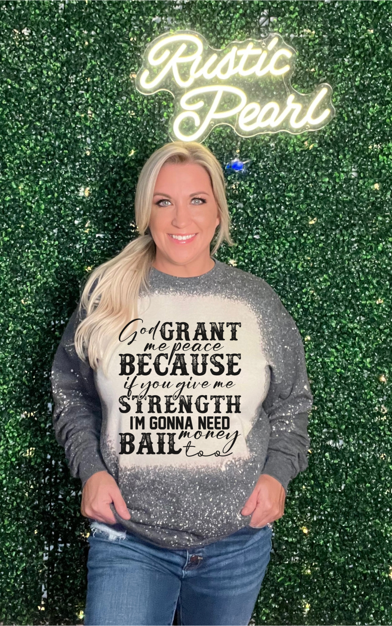 God Grant Me Peace Sweatshirt