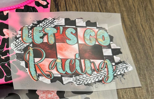 Let's Go Racing DTF Hat Print Wholesale