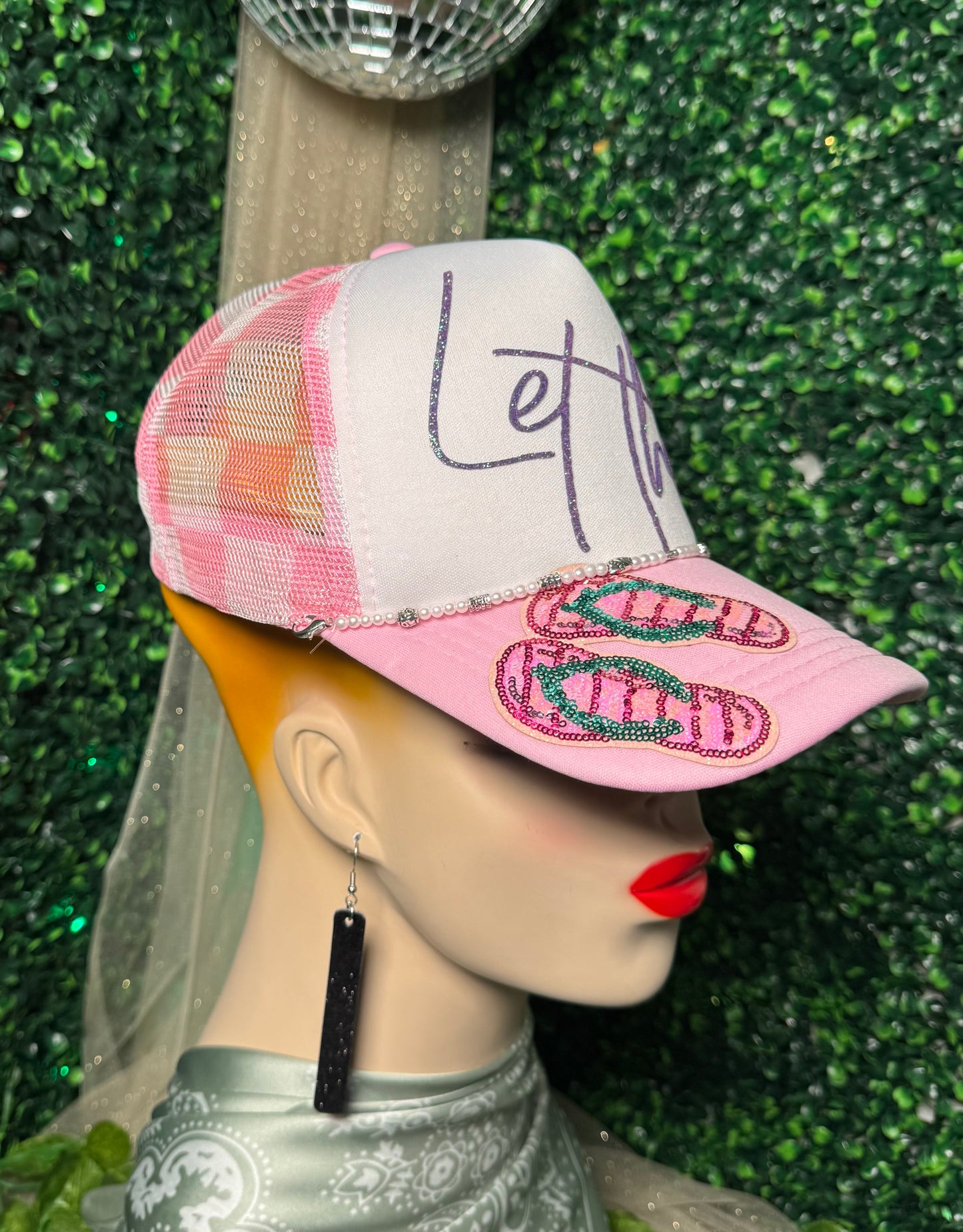 Let Them Flip Flops Trucker Hat