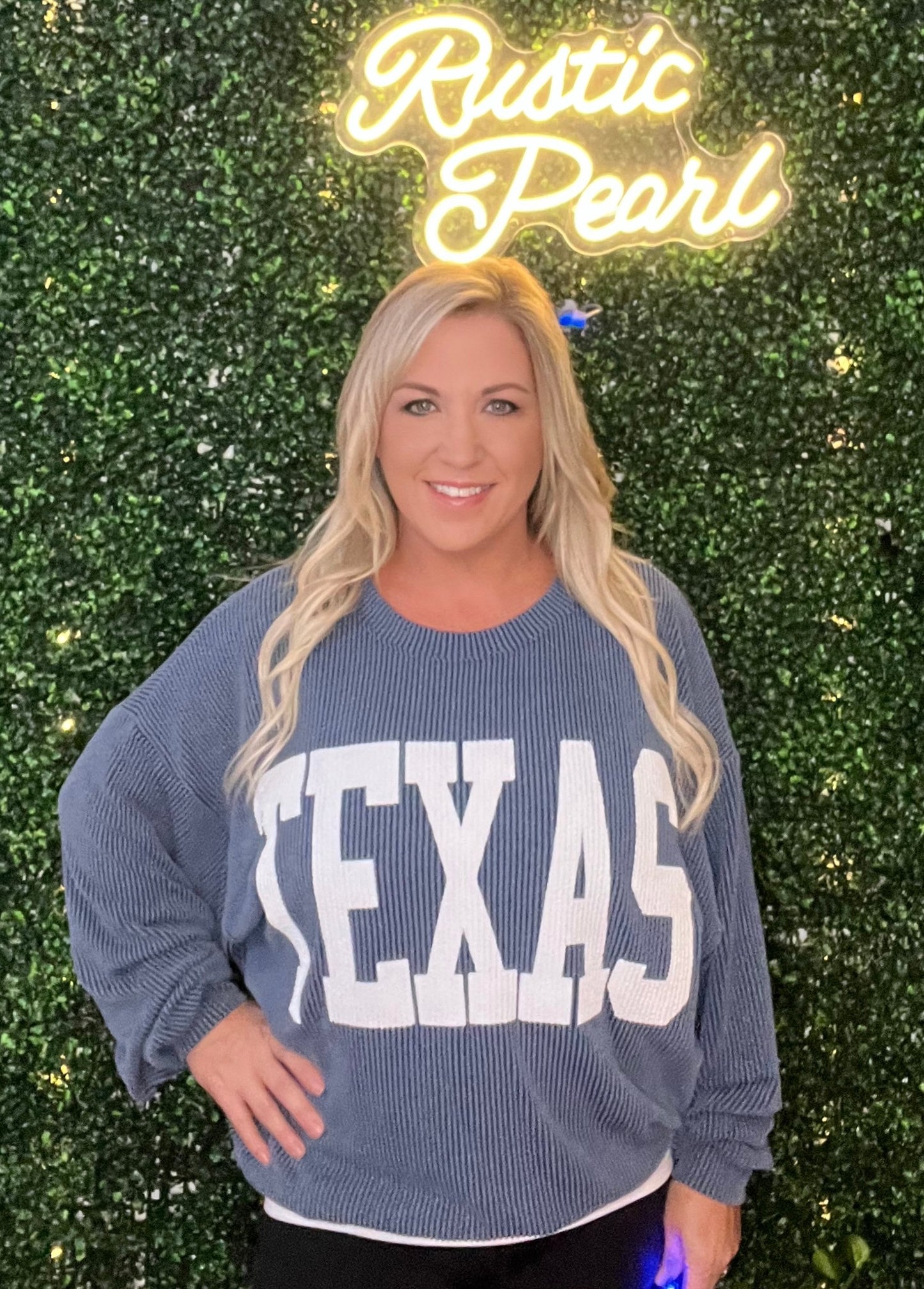 Texas Bucketlist Oversized Tops