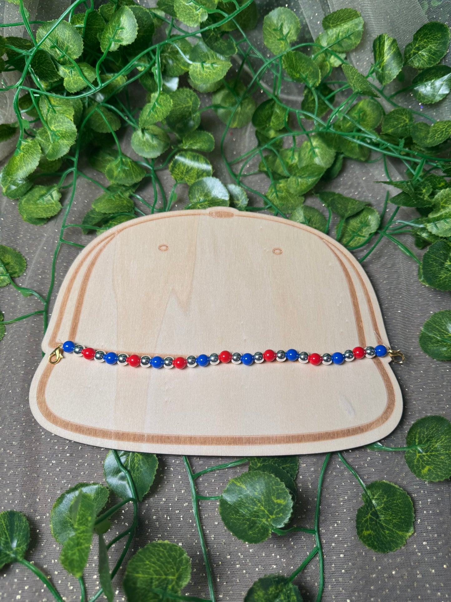 Red Blue Silver Hat Chain Wholesale