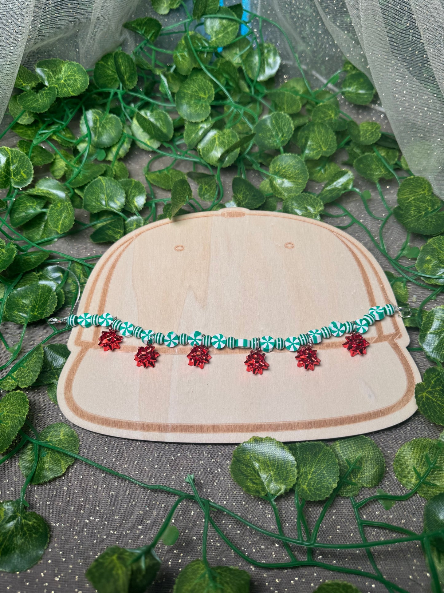 Red Bows Hat Chain Wholesale