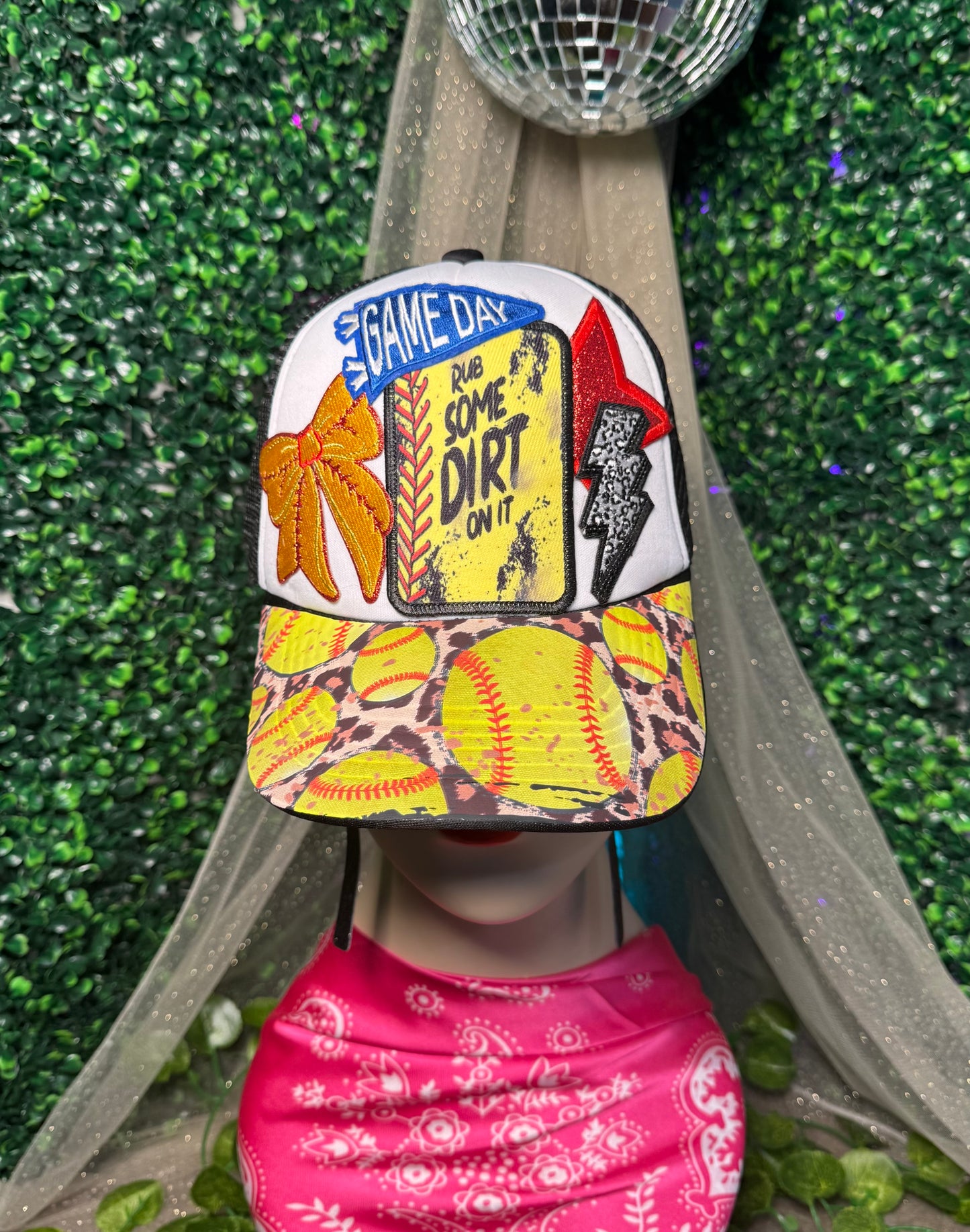 Rub Some Dirt On It Softball Trucker Hat