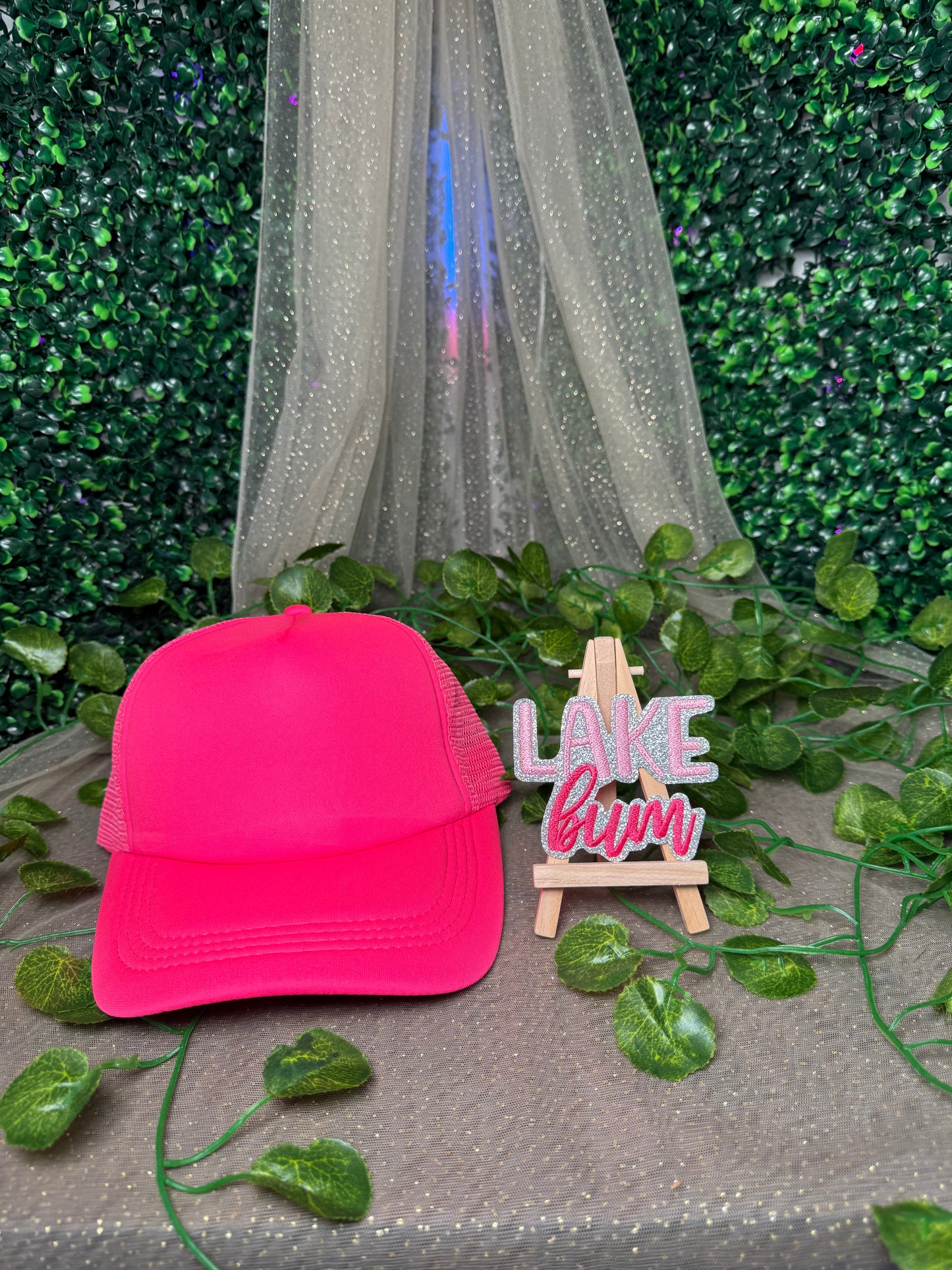 Lake Bum Hat Patch Wholesale