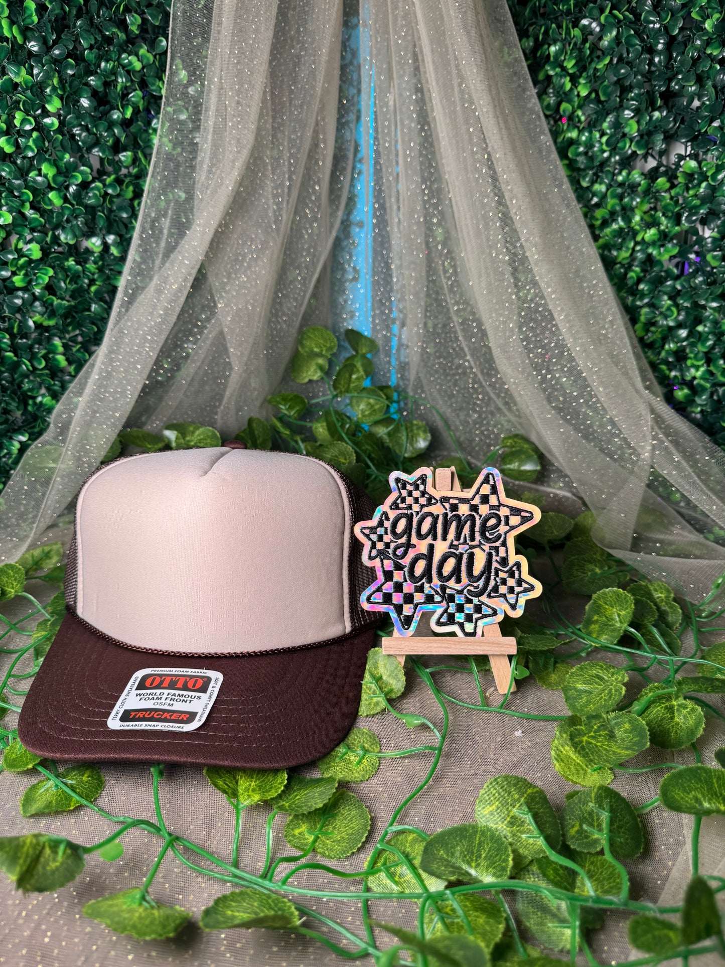 Game Day Hat Patches Wholesale