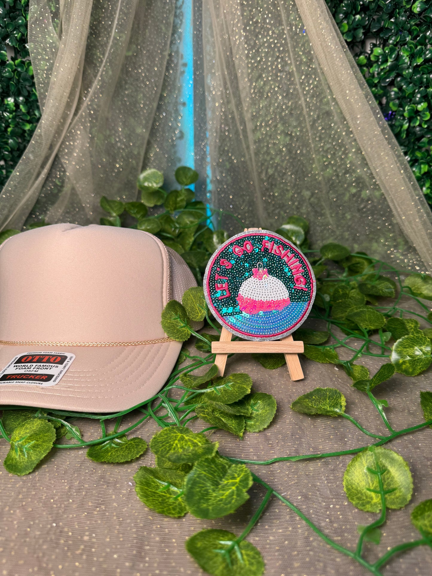 Lets Go Fishing Wholesale Patch