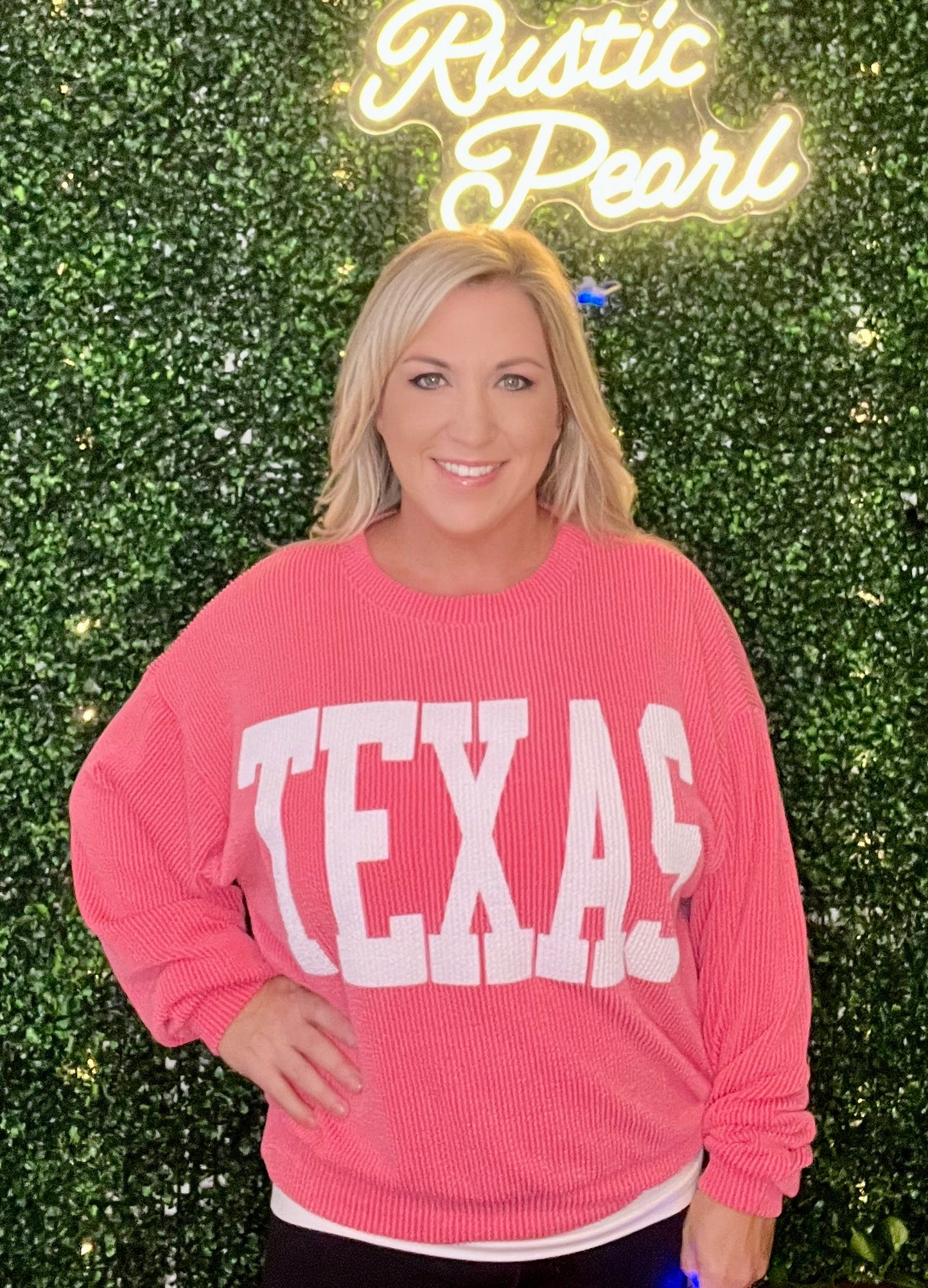Texas Bucketlist Oversized Tops