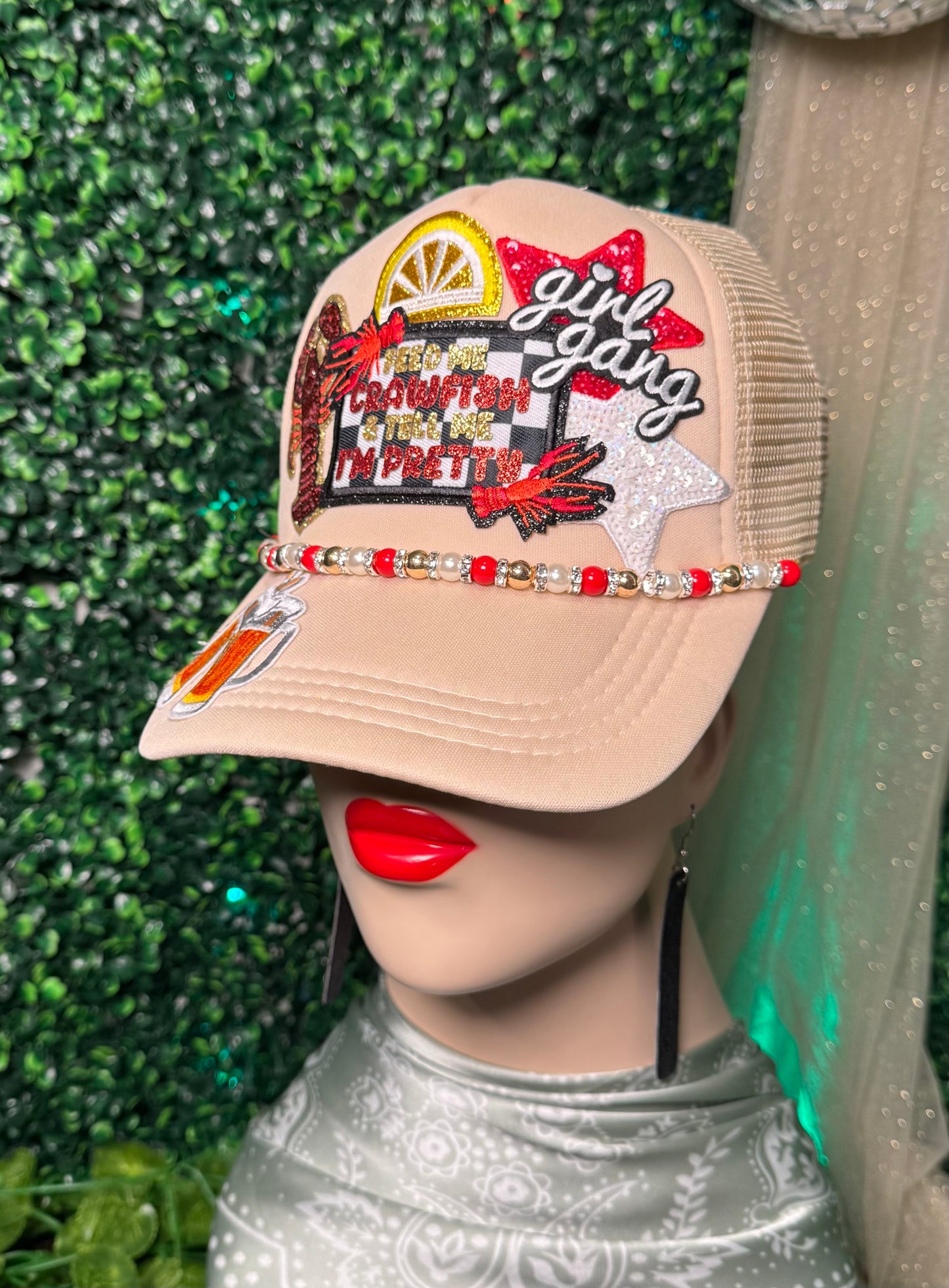 Feed Me Crawfish Trucker Hat