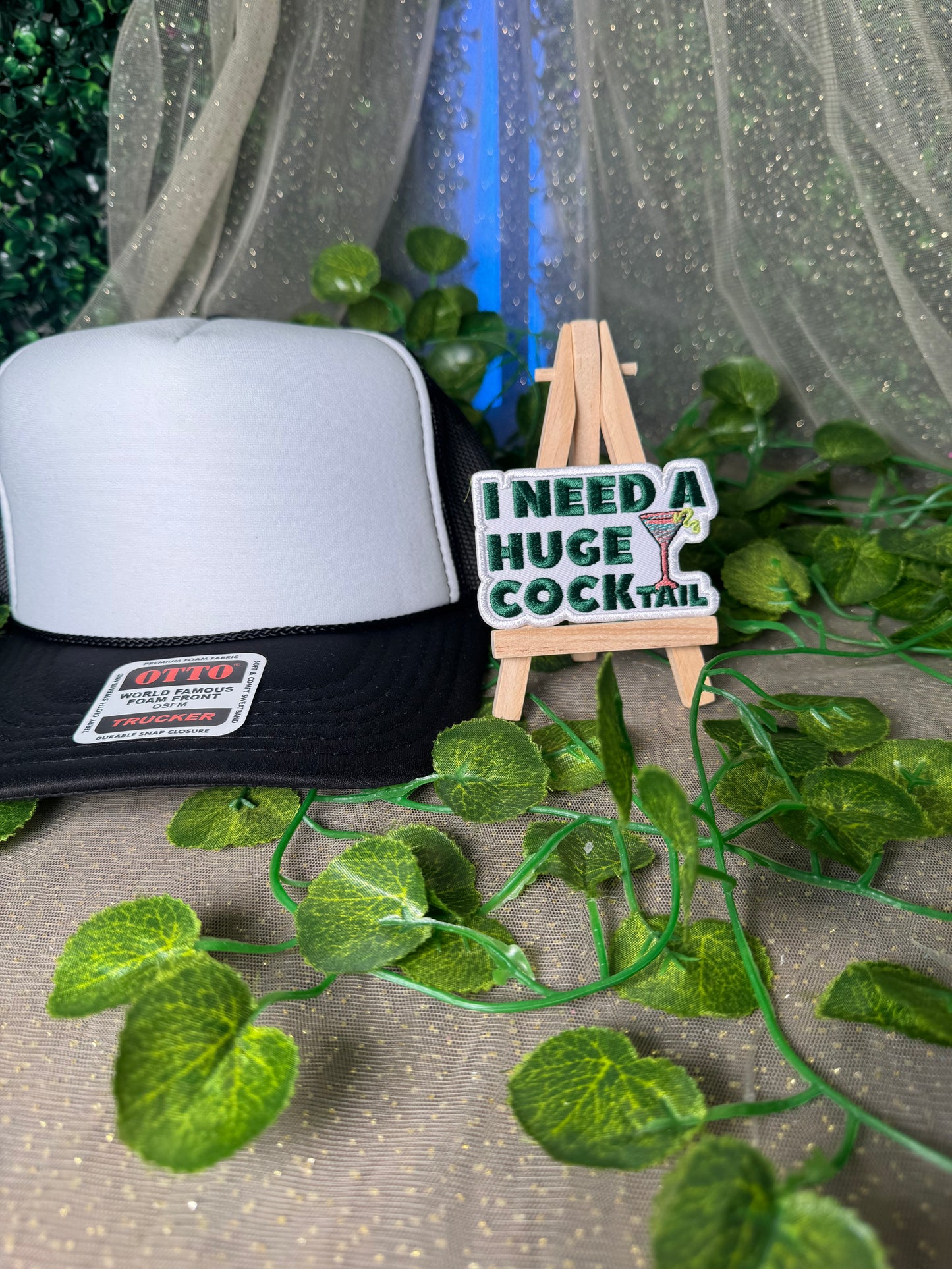 I Need A Huge Cock Hat Patch Wholesale