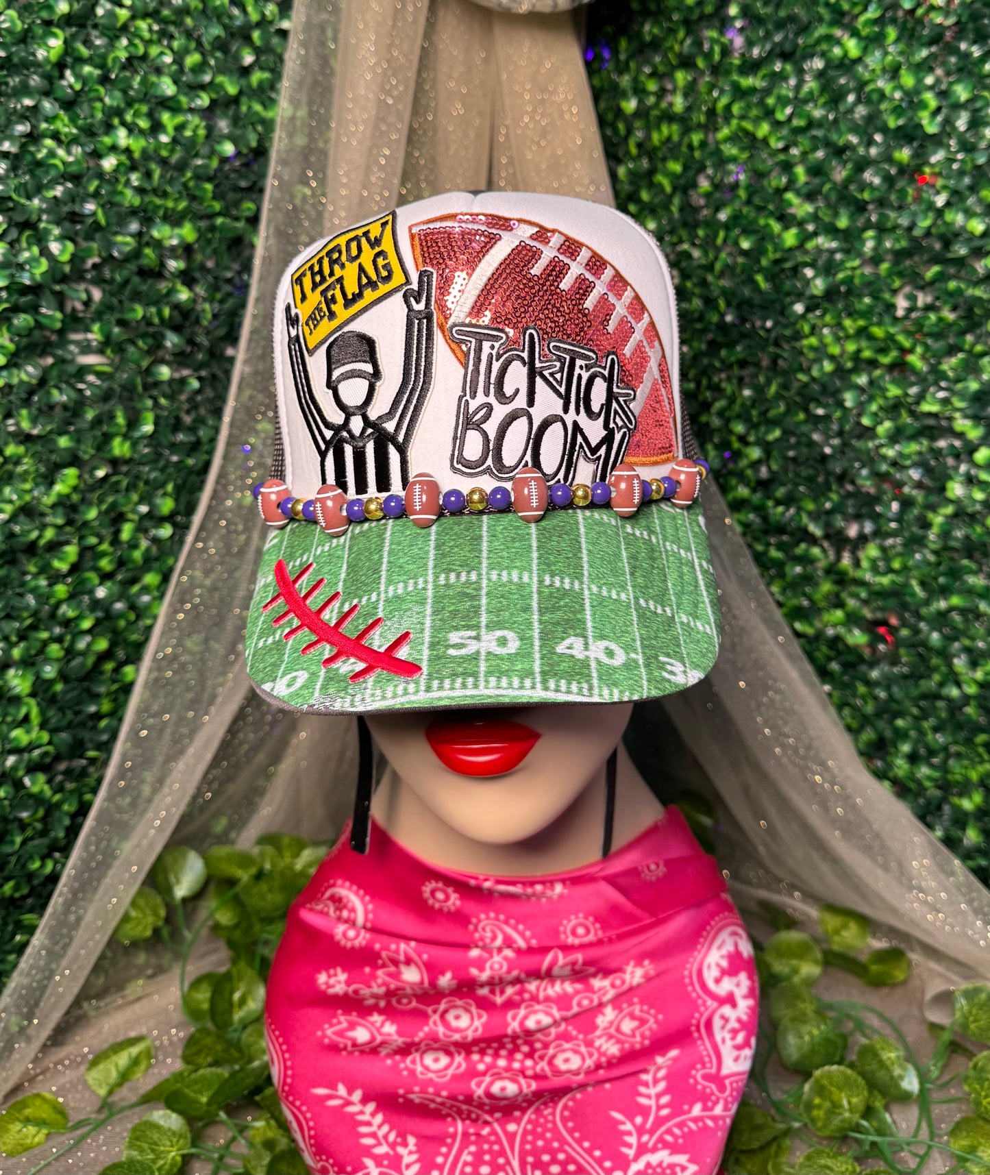 Throw The Flag Trucker Hat