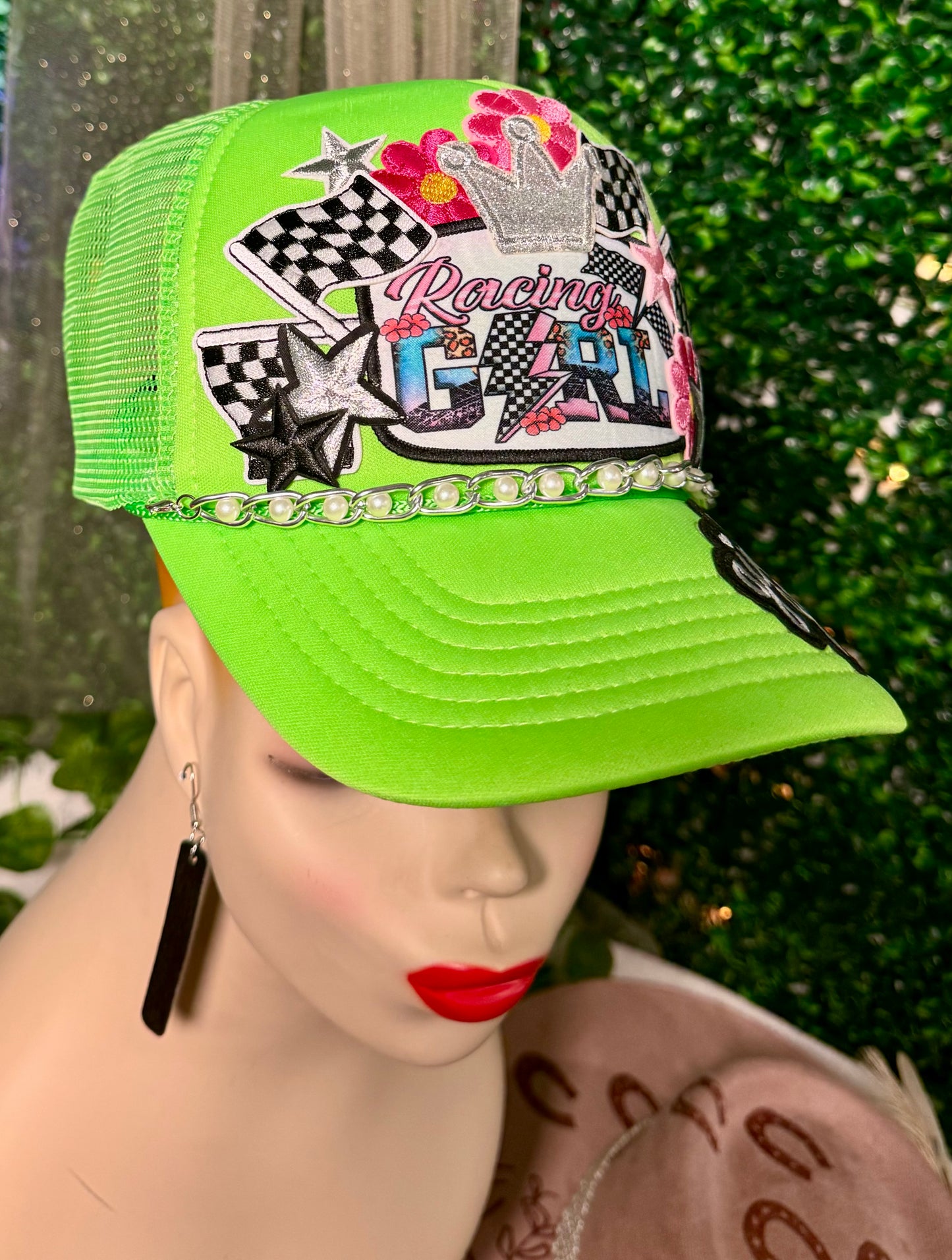 Race Girl Trucker Hat