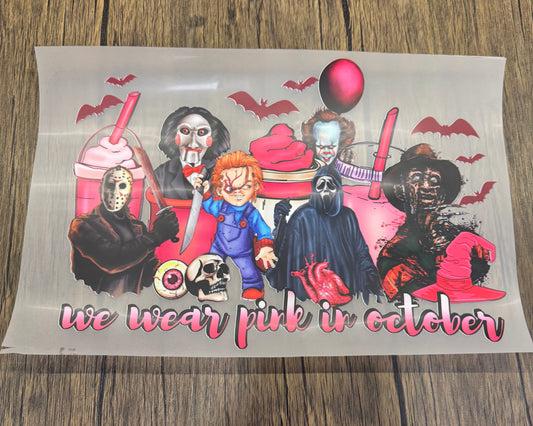 2 We Wear Pink  DTF Prints Wholesale