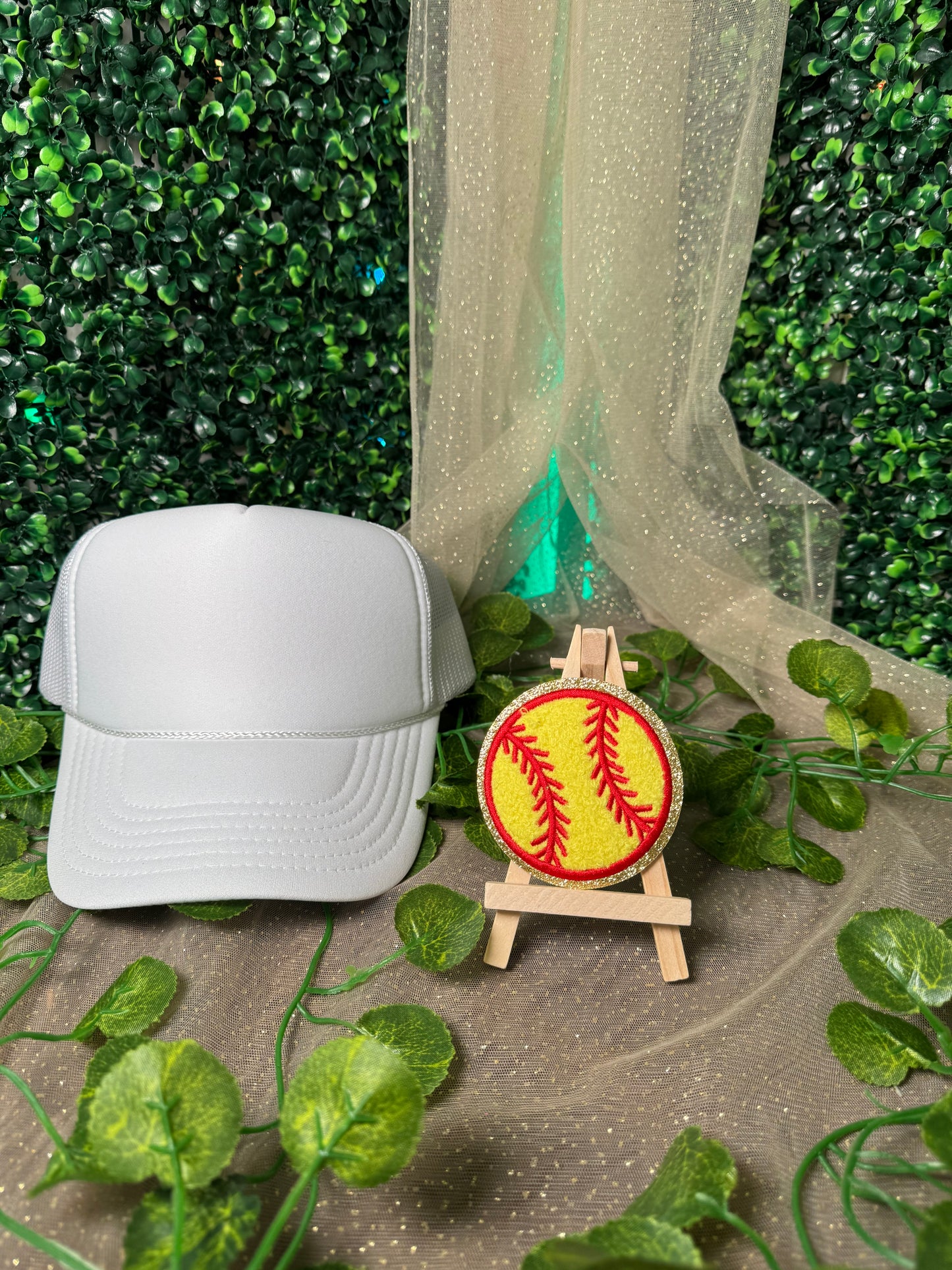 SoftBall Hat Patch Wholesale