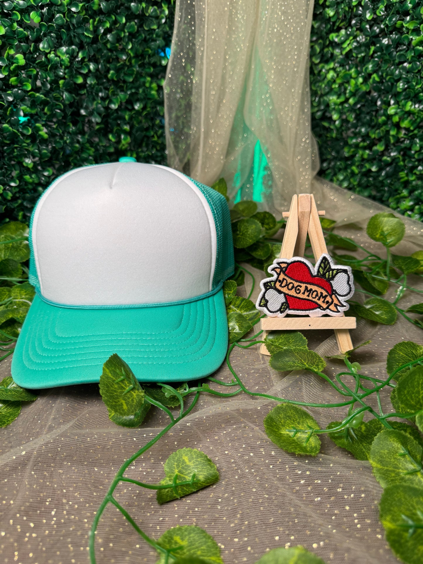 Dog Mom Heart Hat Patch Wholesale