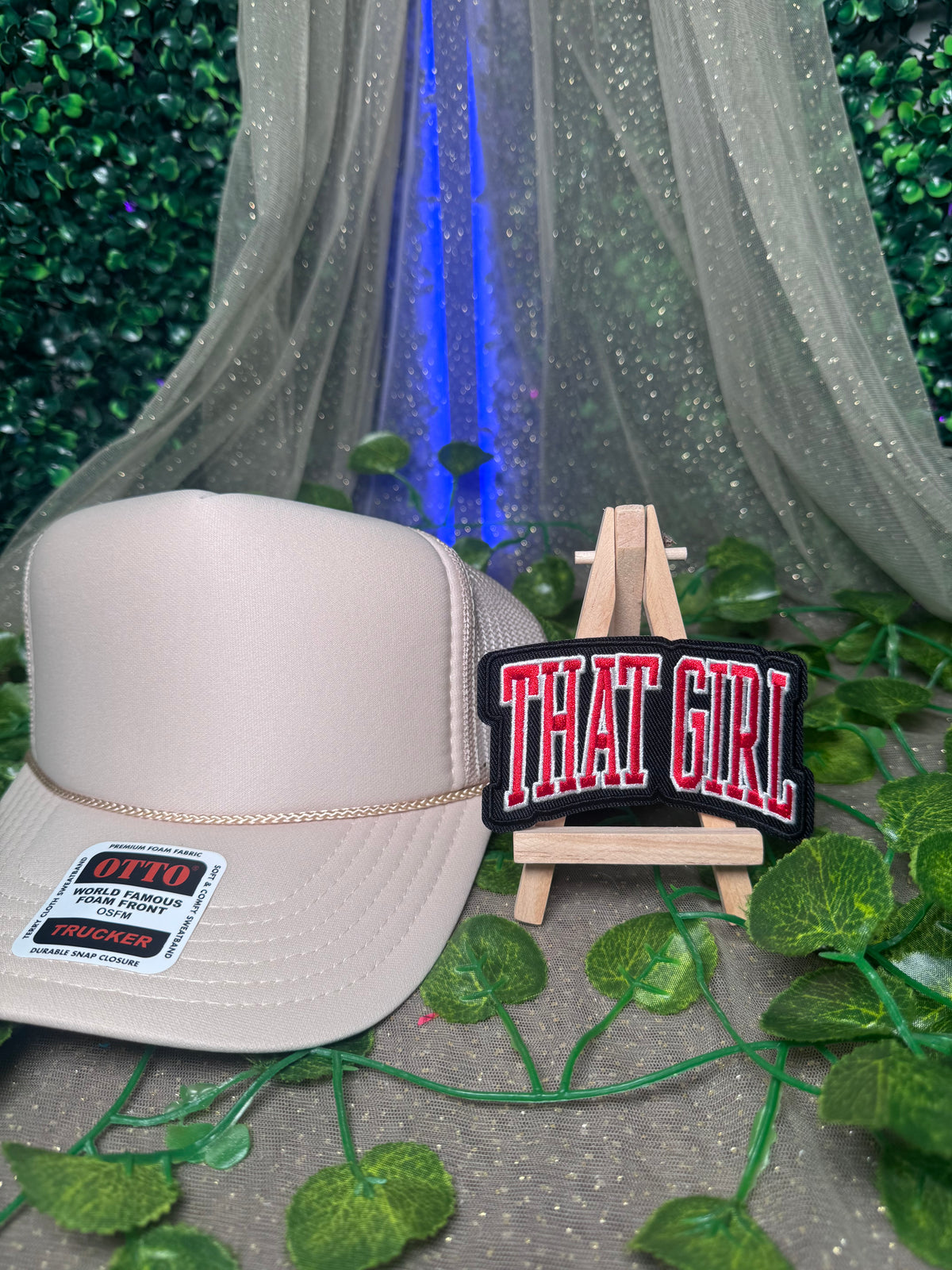 That Girl Custom Hat Patch Wholesale
