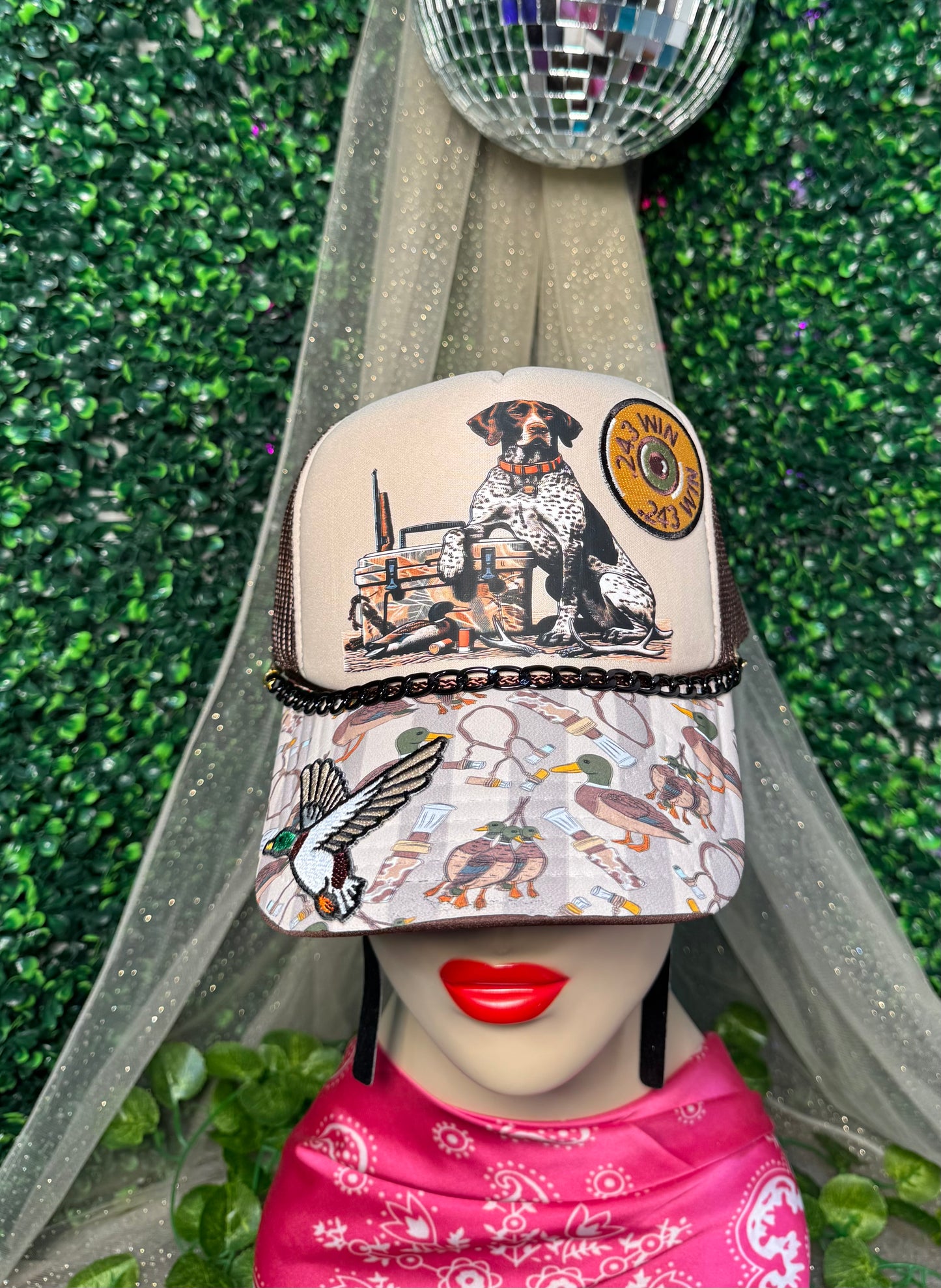 Bird Hunting Dog Trucker Hat