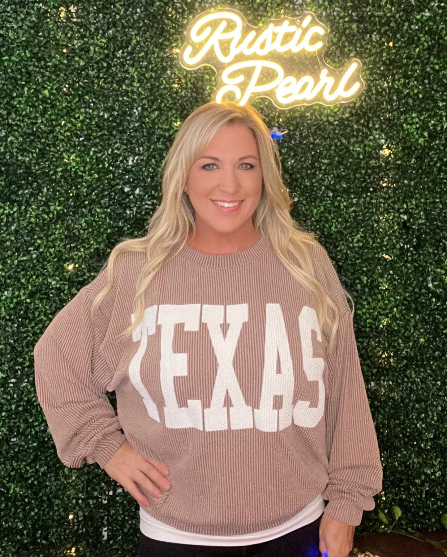 Texas Bucketlist Oversized Tops