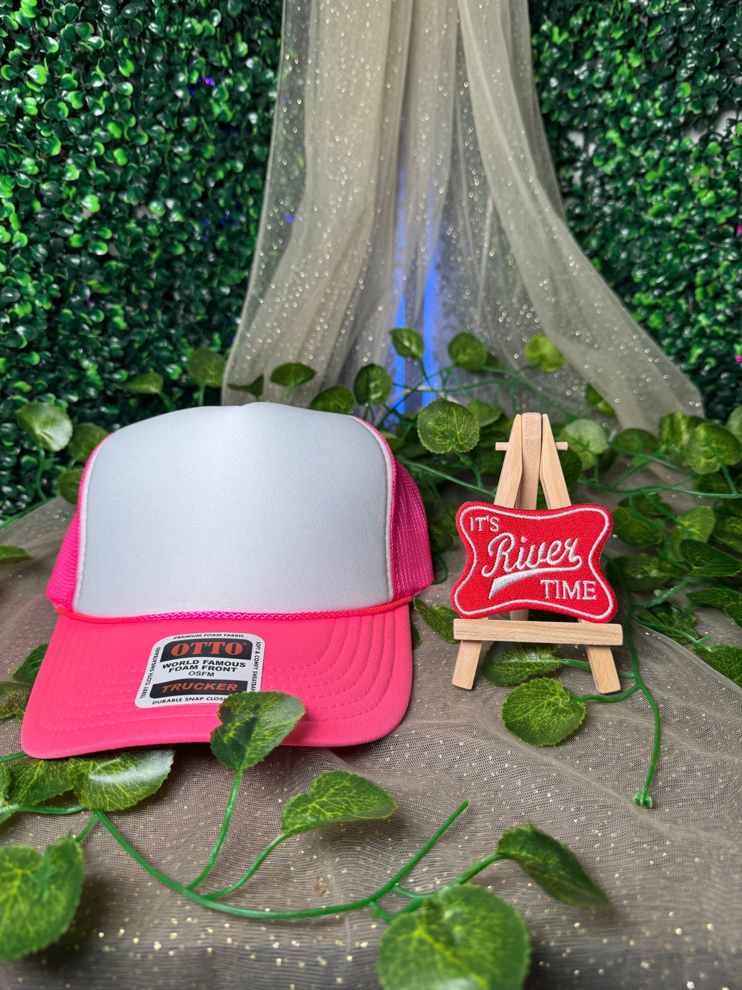 It's River Time Hat Patches Wholesale