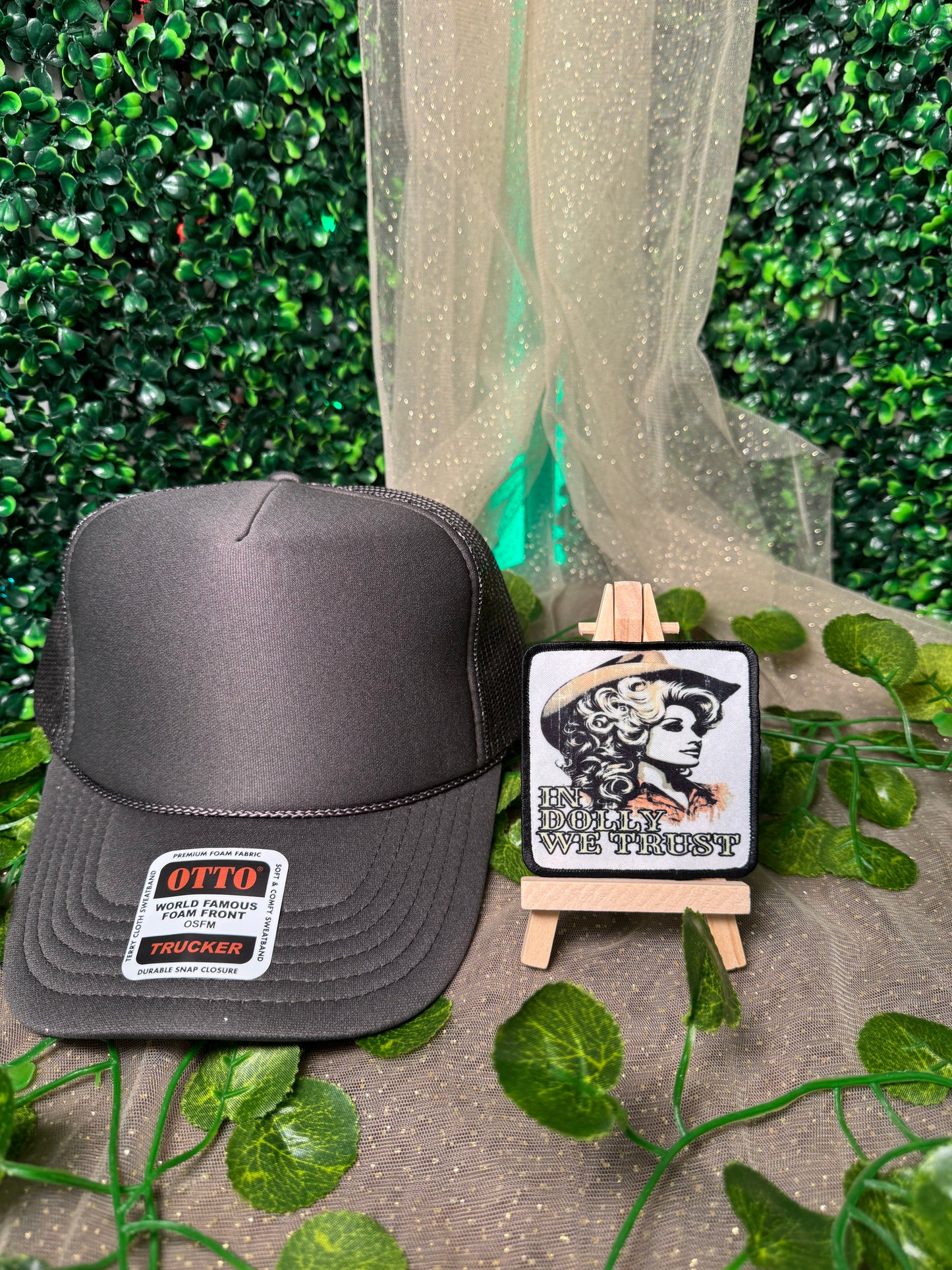 Dolly We Trust Hat Patch Wholesale