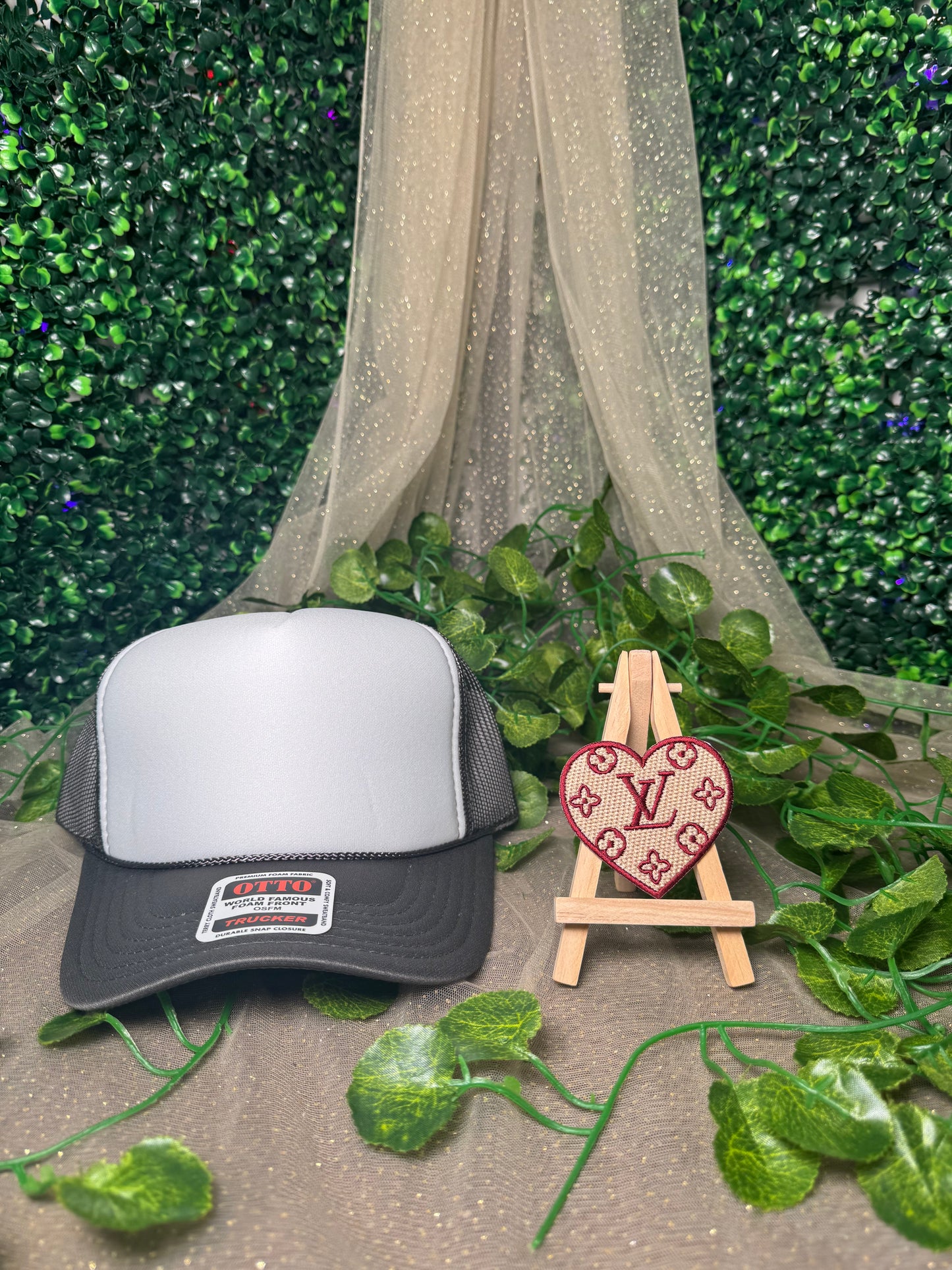 LV Heart Hat Patch Wholesale