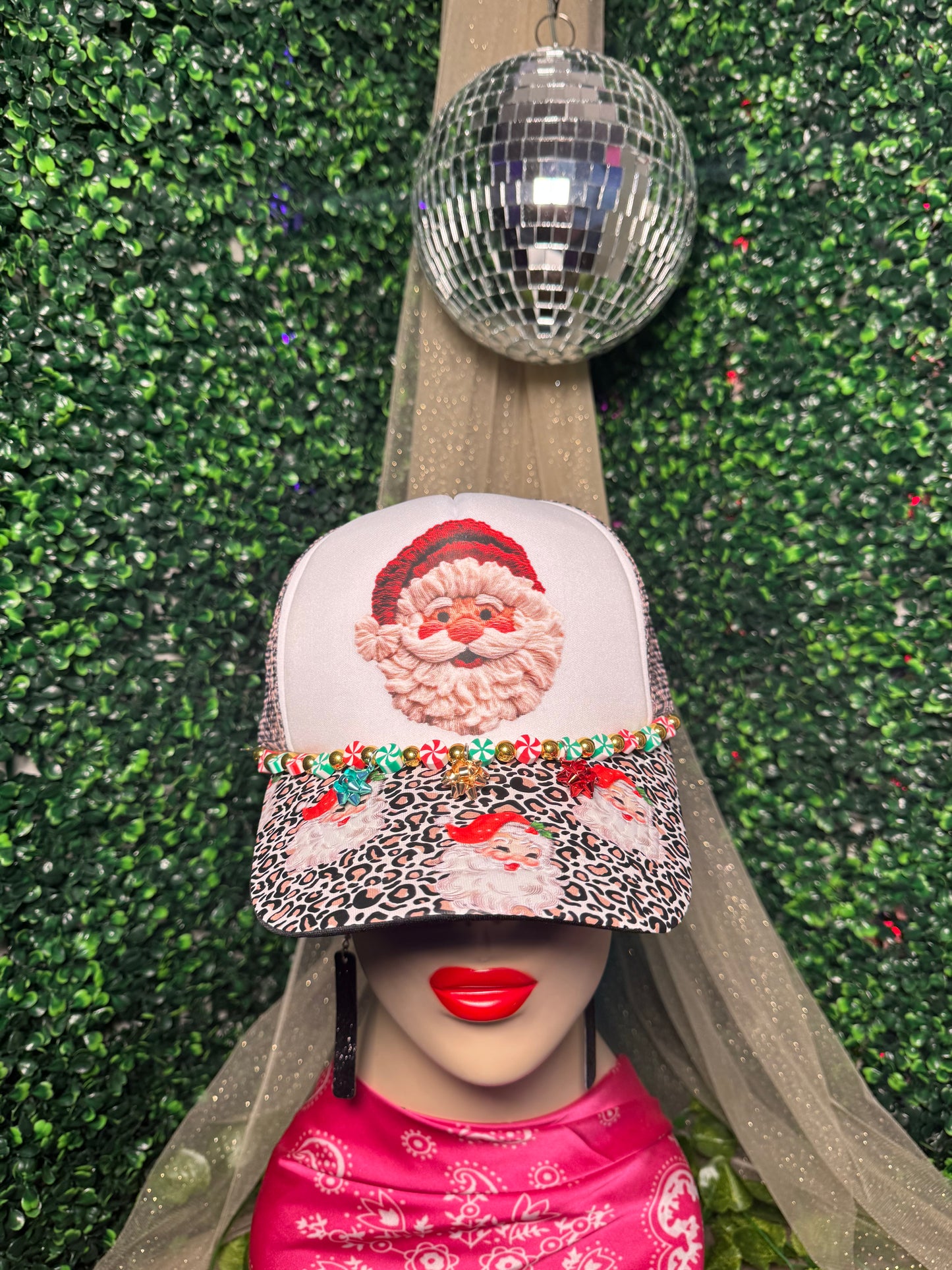 Santa Yarn Trucker Hat