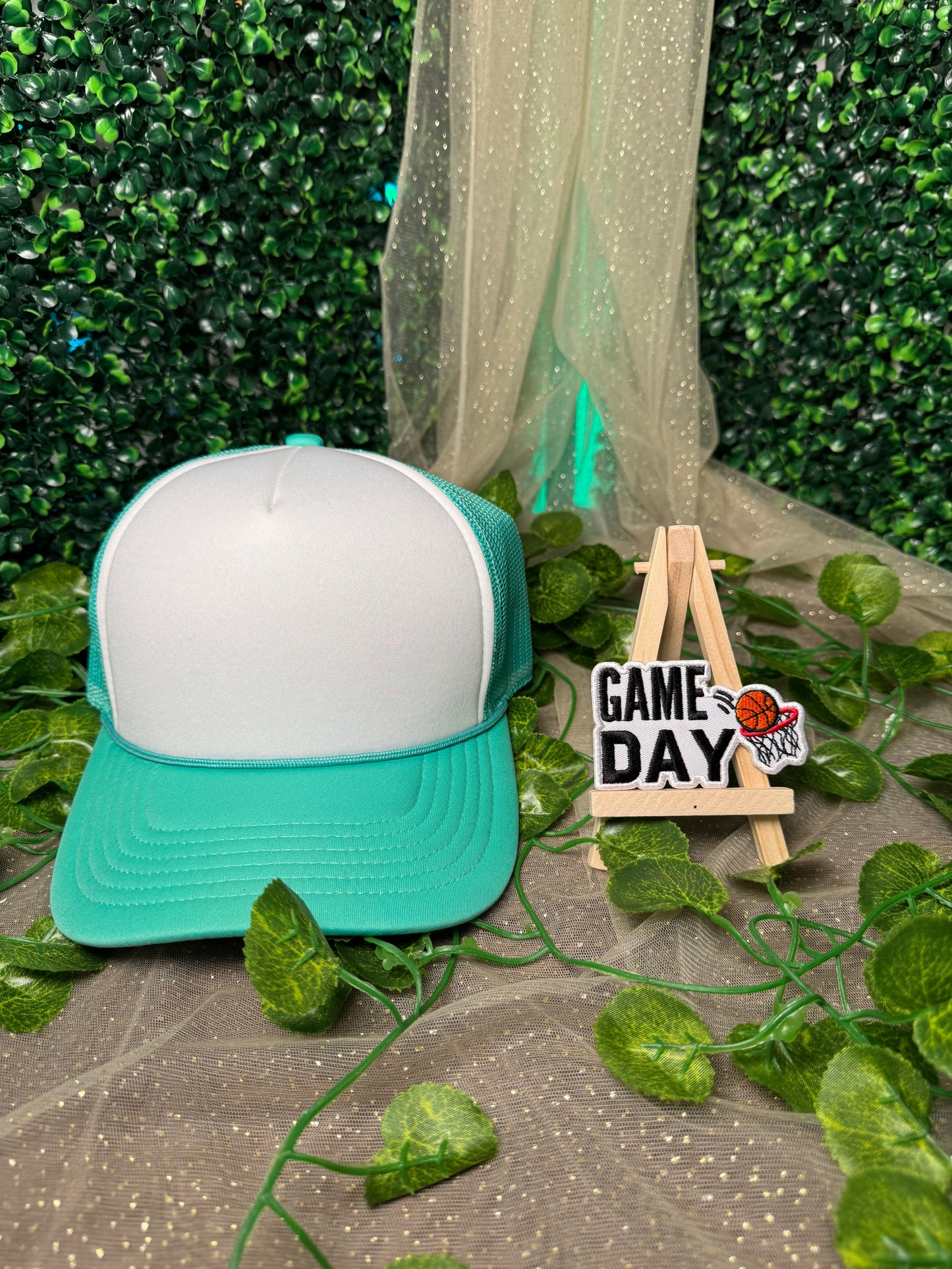 Basketball Game Day Hat Patch Wholesale