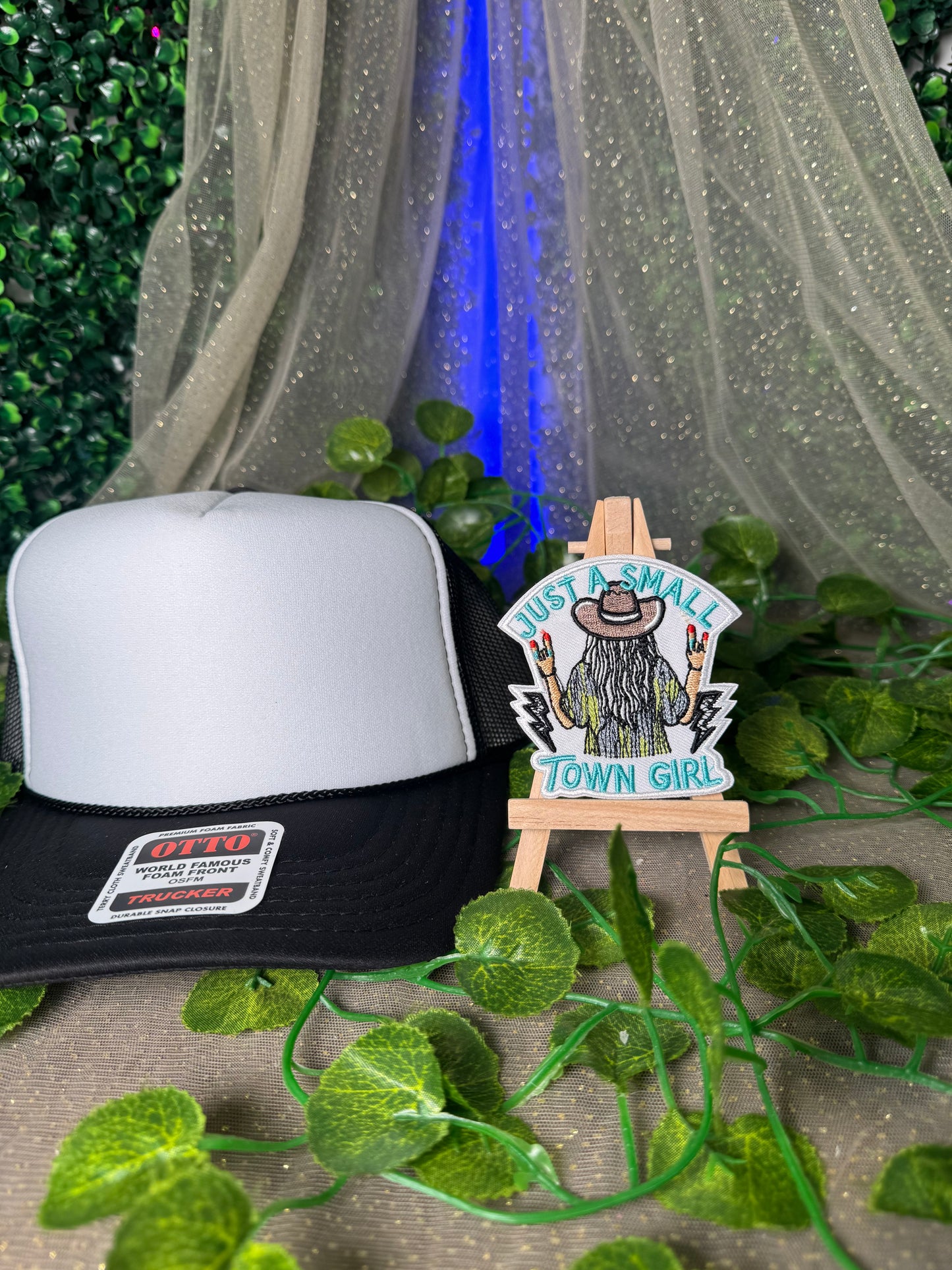 Just A Small Town Girl Hat Patch Wholesale