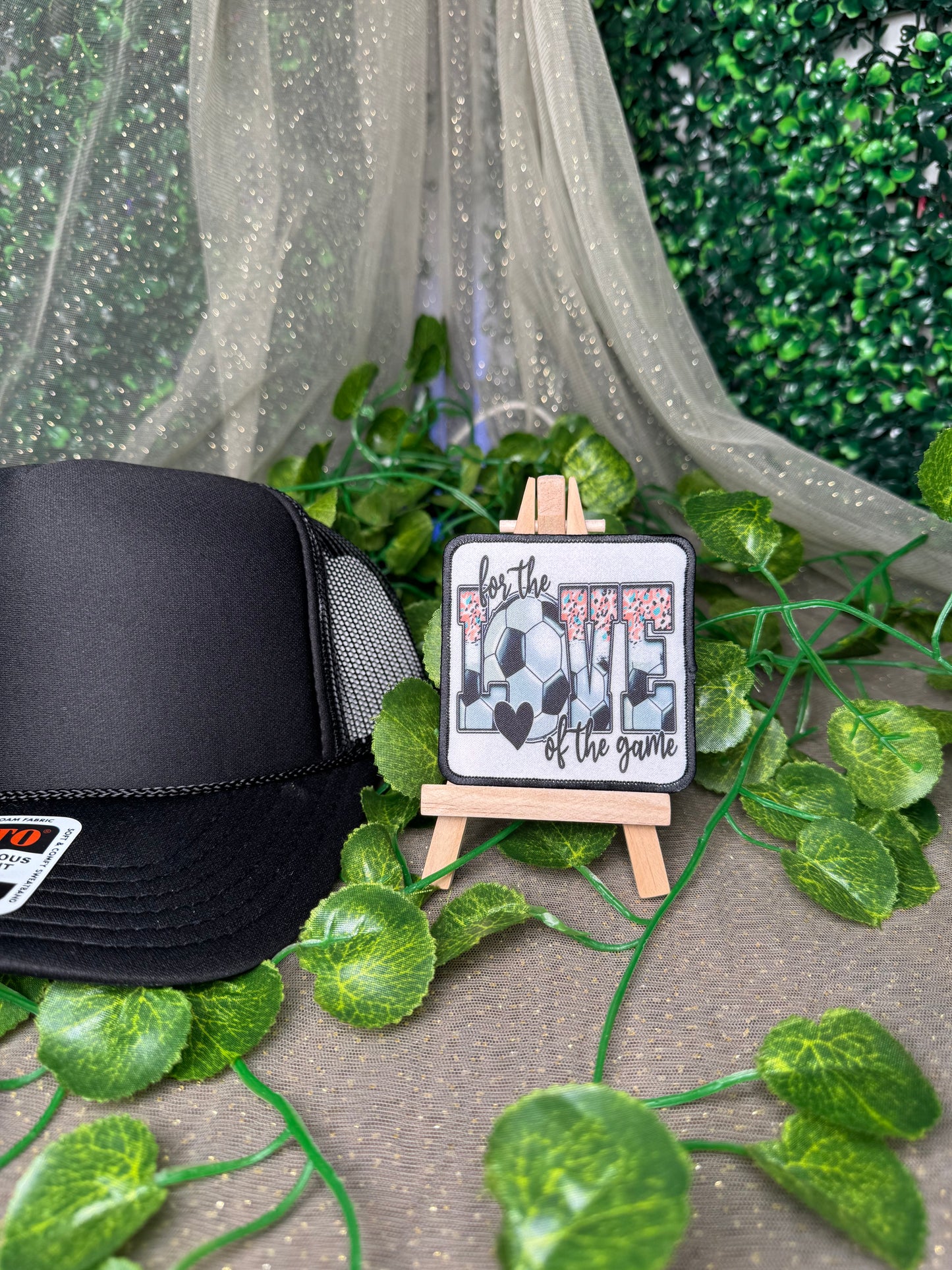 For The Love Of the Game Hat Patches Wholesale