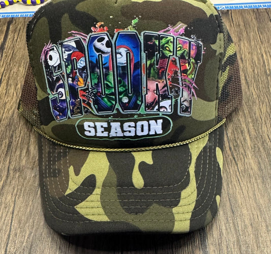 Spooky Season DTF Hat Print Wholesale