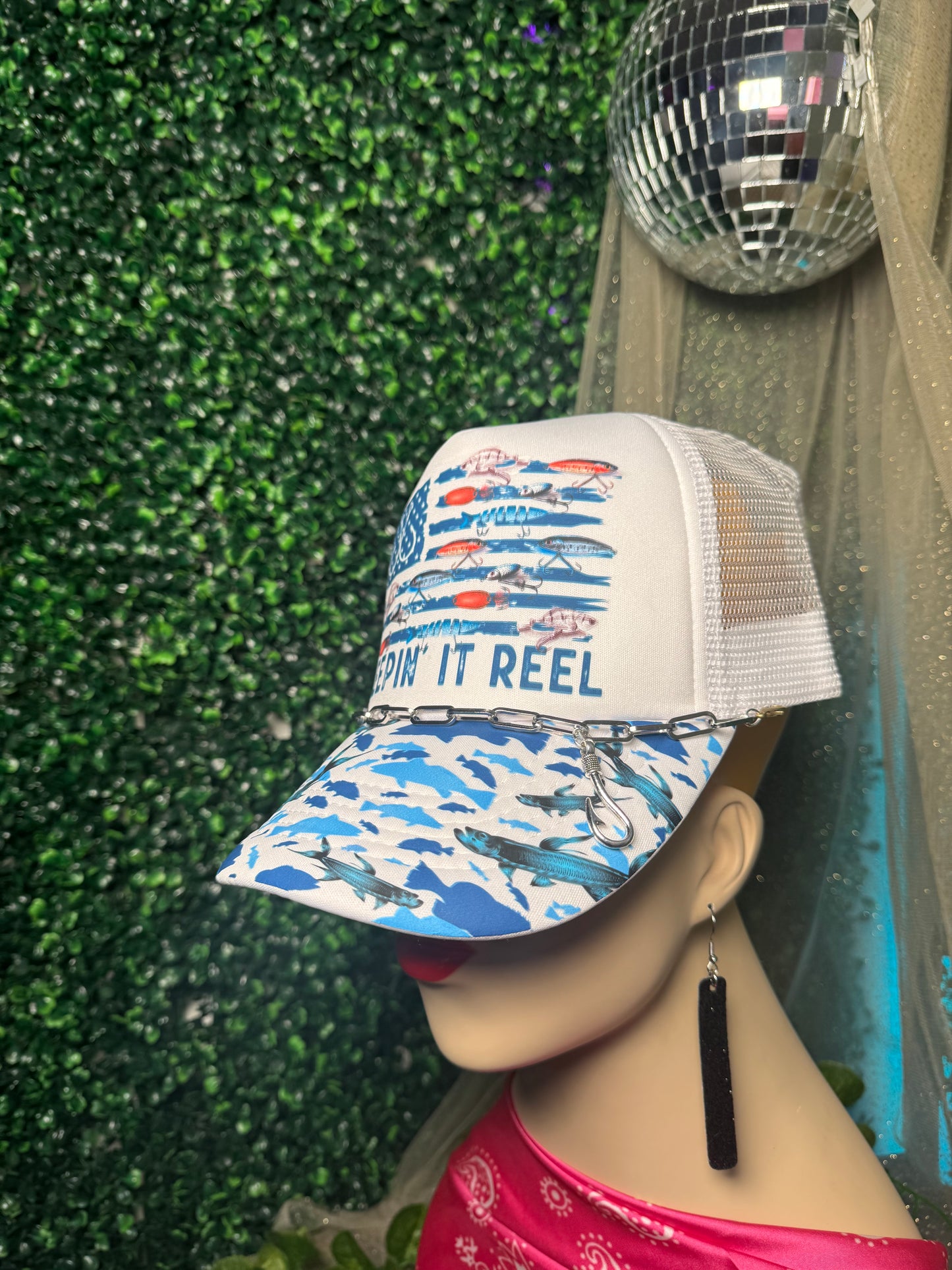 Keep It Reel Chain not included Trucker Hat