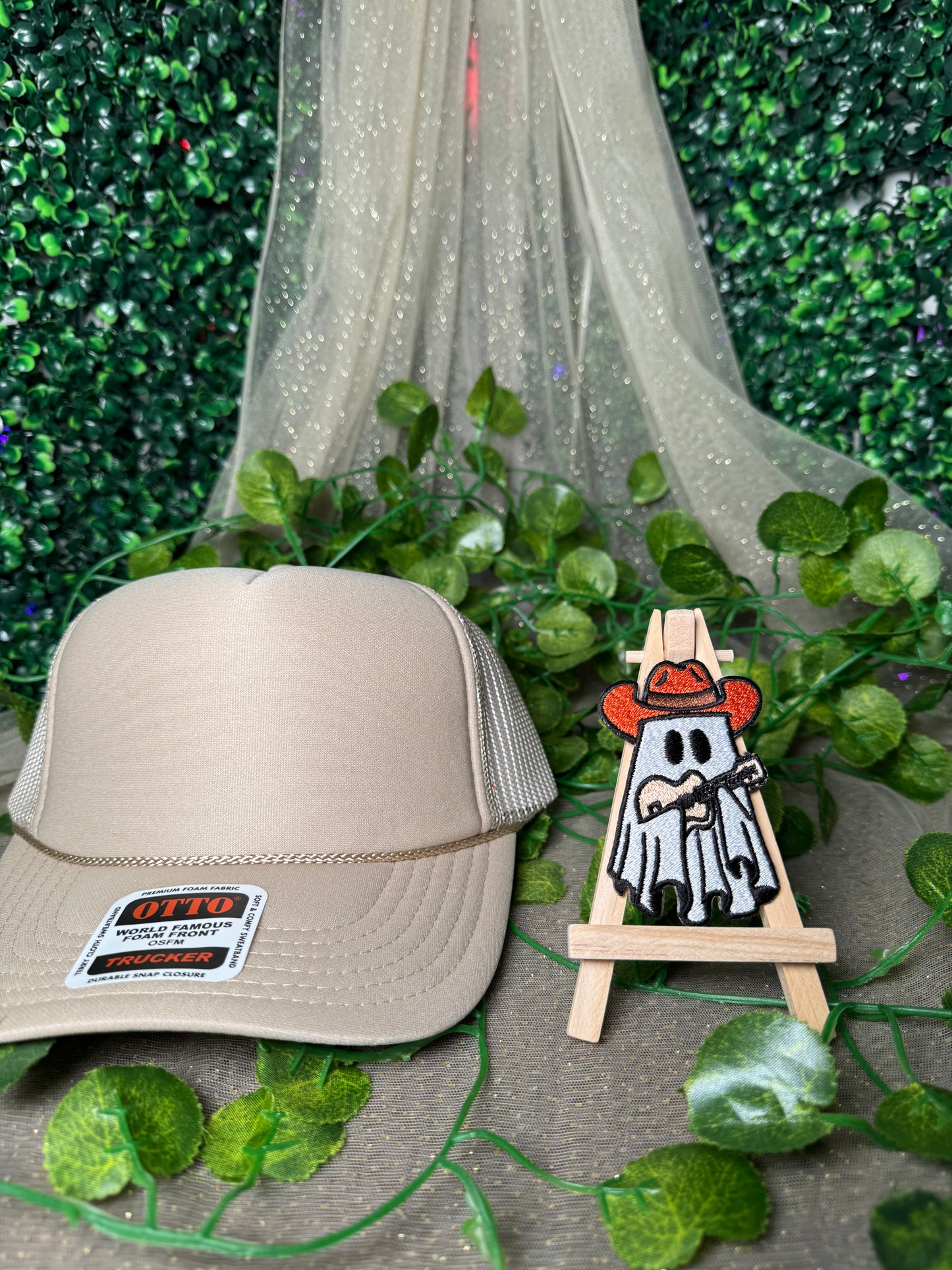 Ghost Hat Patches Wholesale