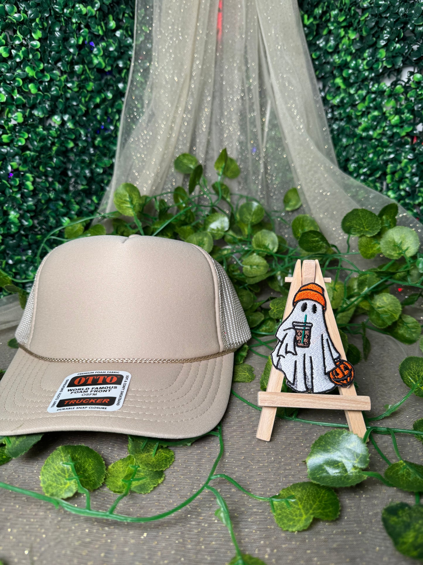 Ghost Hat Patches Wholesale