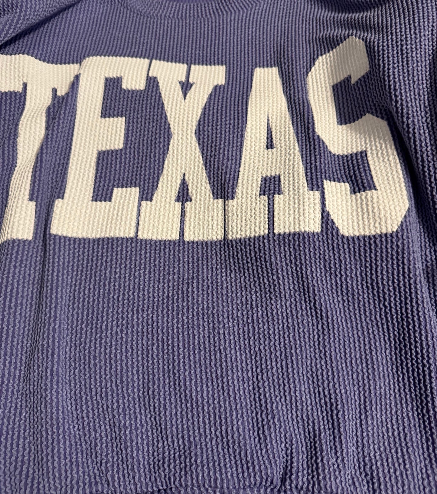 Texas Bucketlist Oversized Tops