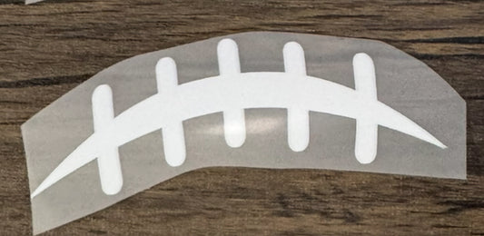 Football Lace DTF Prints Hat Patch Wholesale