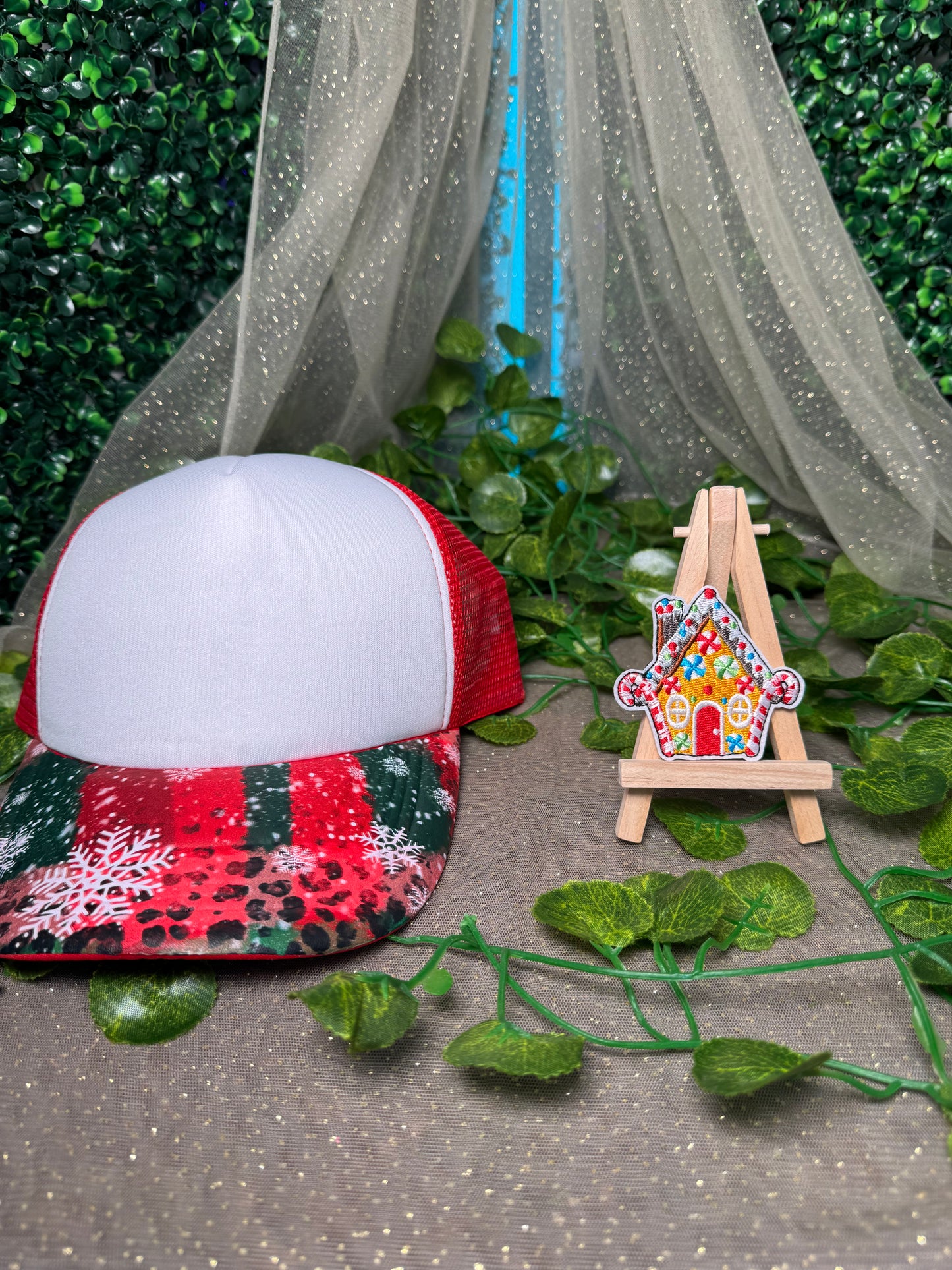 Gingerbread House Hat Patch Wholesale