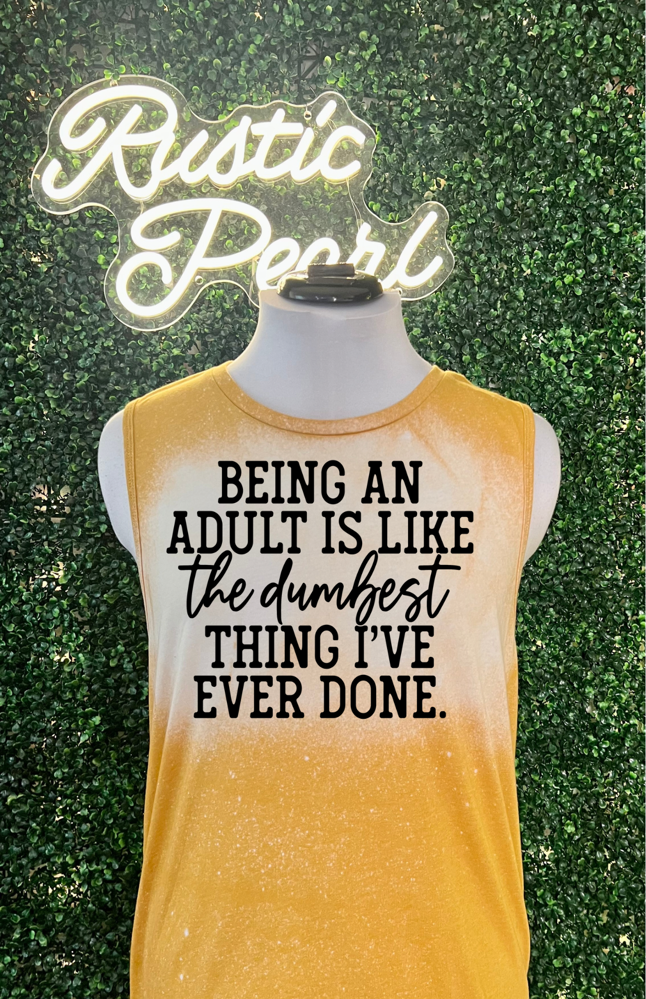 Being An Adult Is Dumb Tank