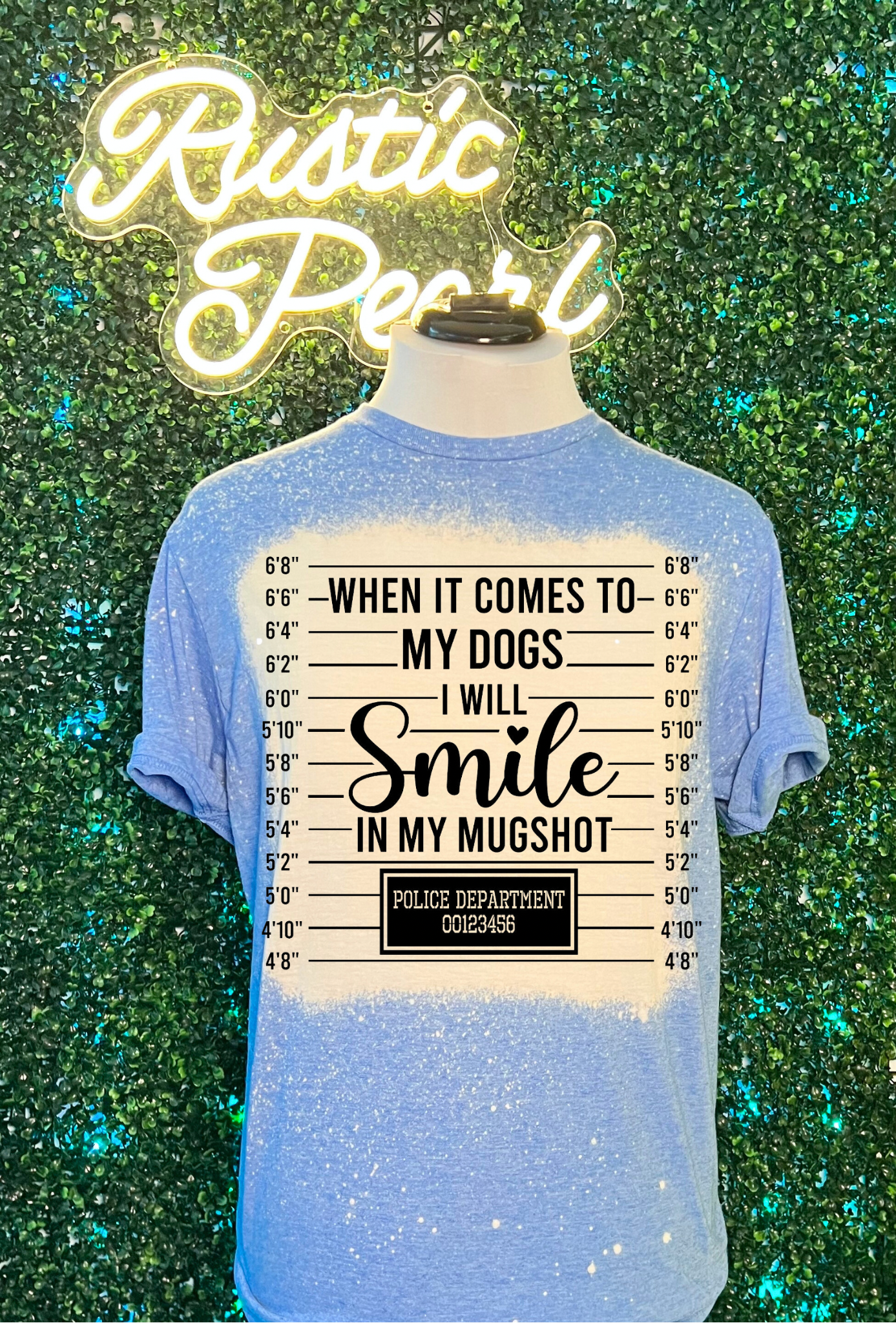 When It Comes To My Dog Mugshot