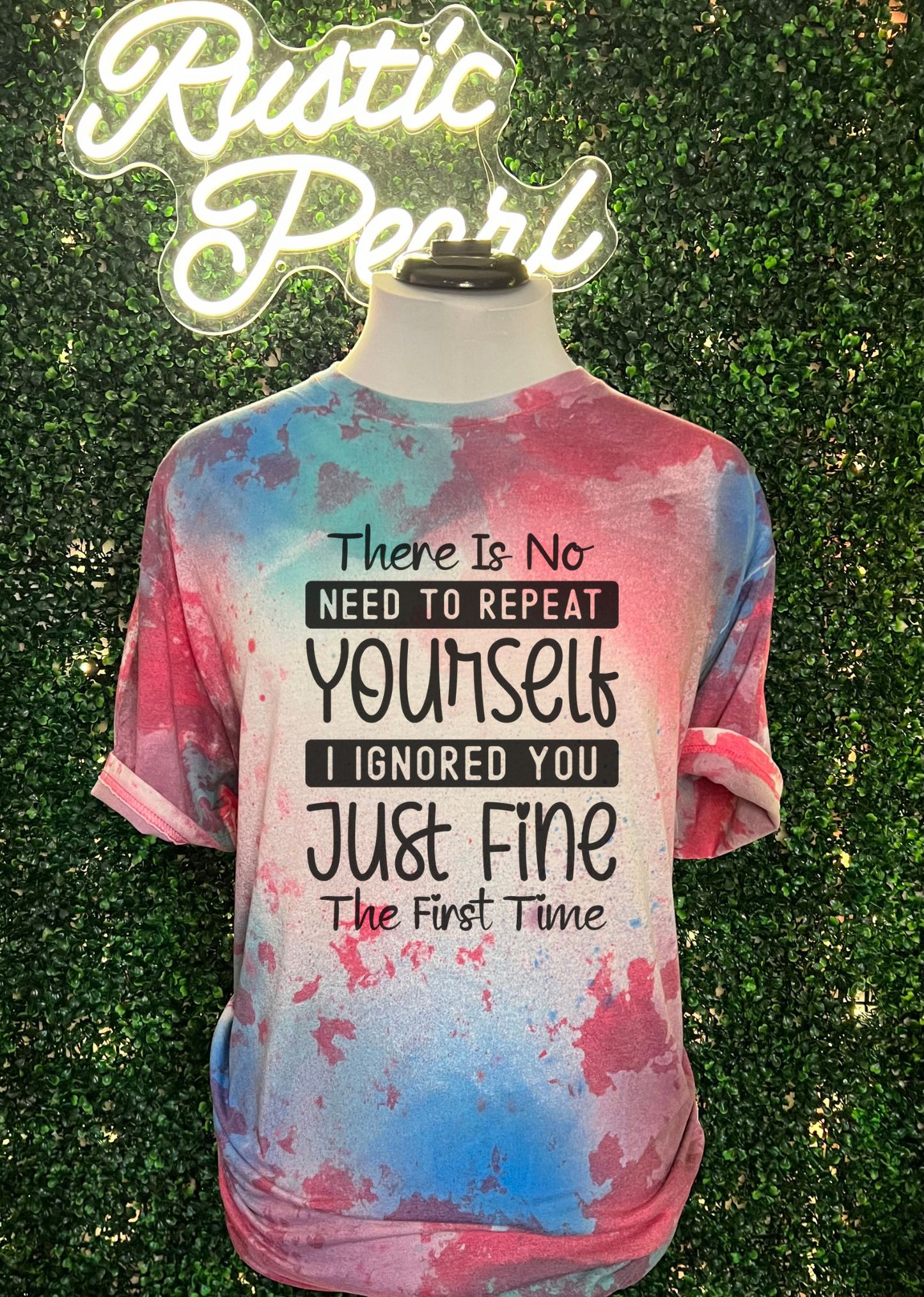 There Is No Need To Repeat Yourself