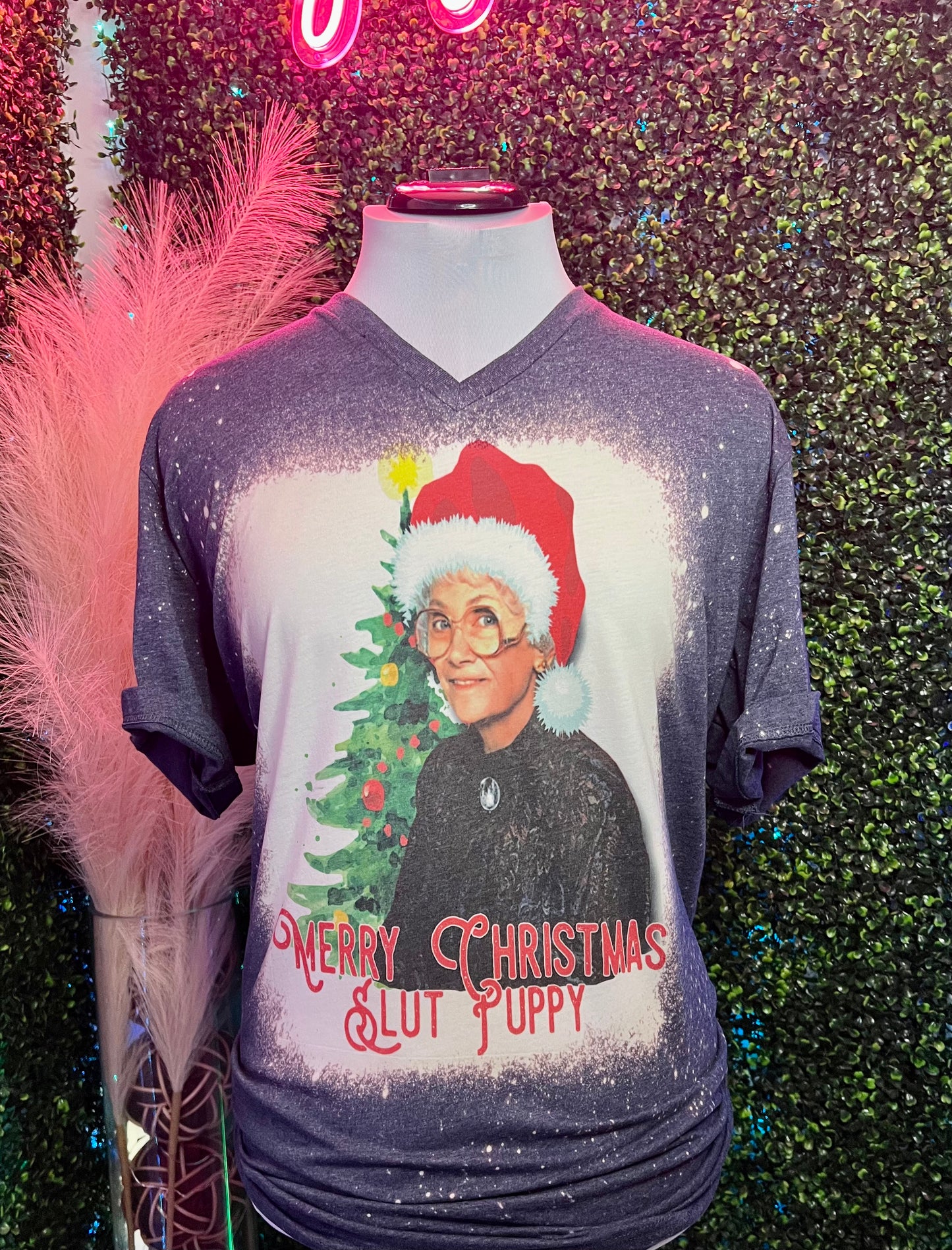 Merry Christmas Slut Puppy Shirt